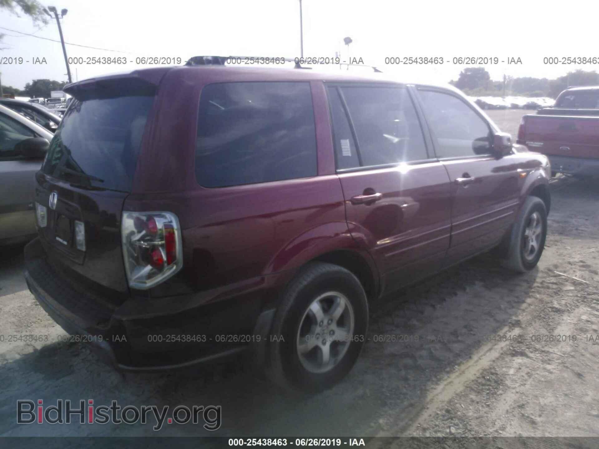 2006 HONDA PILOT - VIN: 5FNYF28496B037434 - Фото 4
