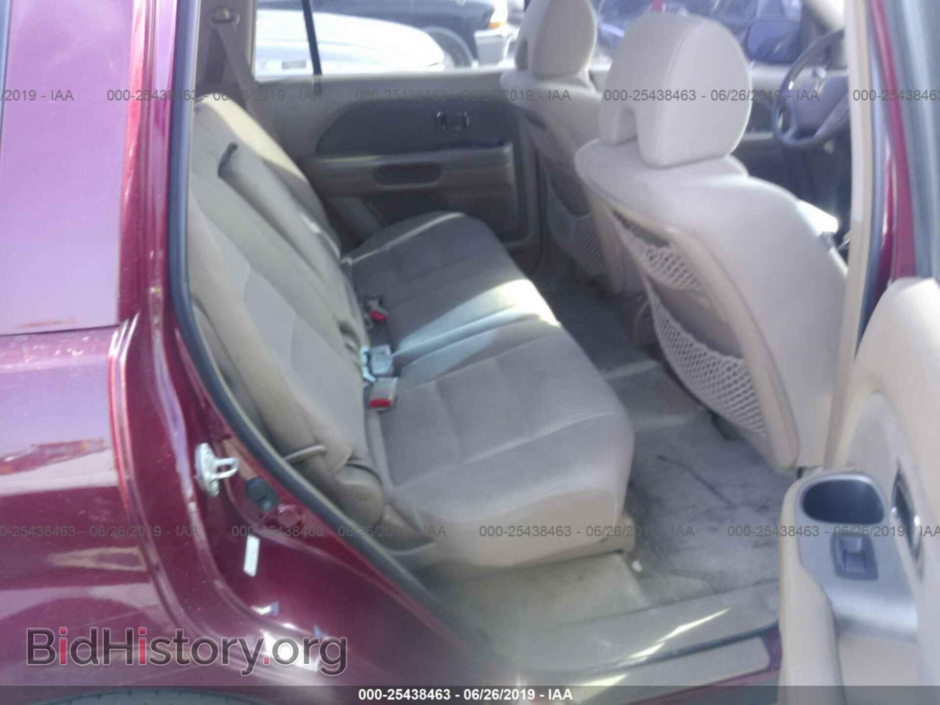 2006 HONDA PILOT - VIN: 5FNYF28496B037434 - Фото 8