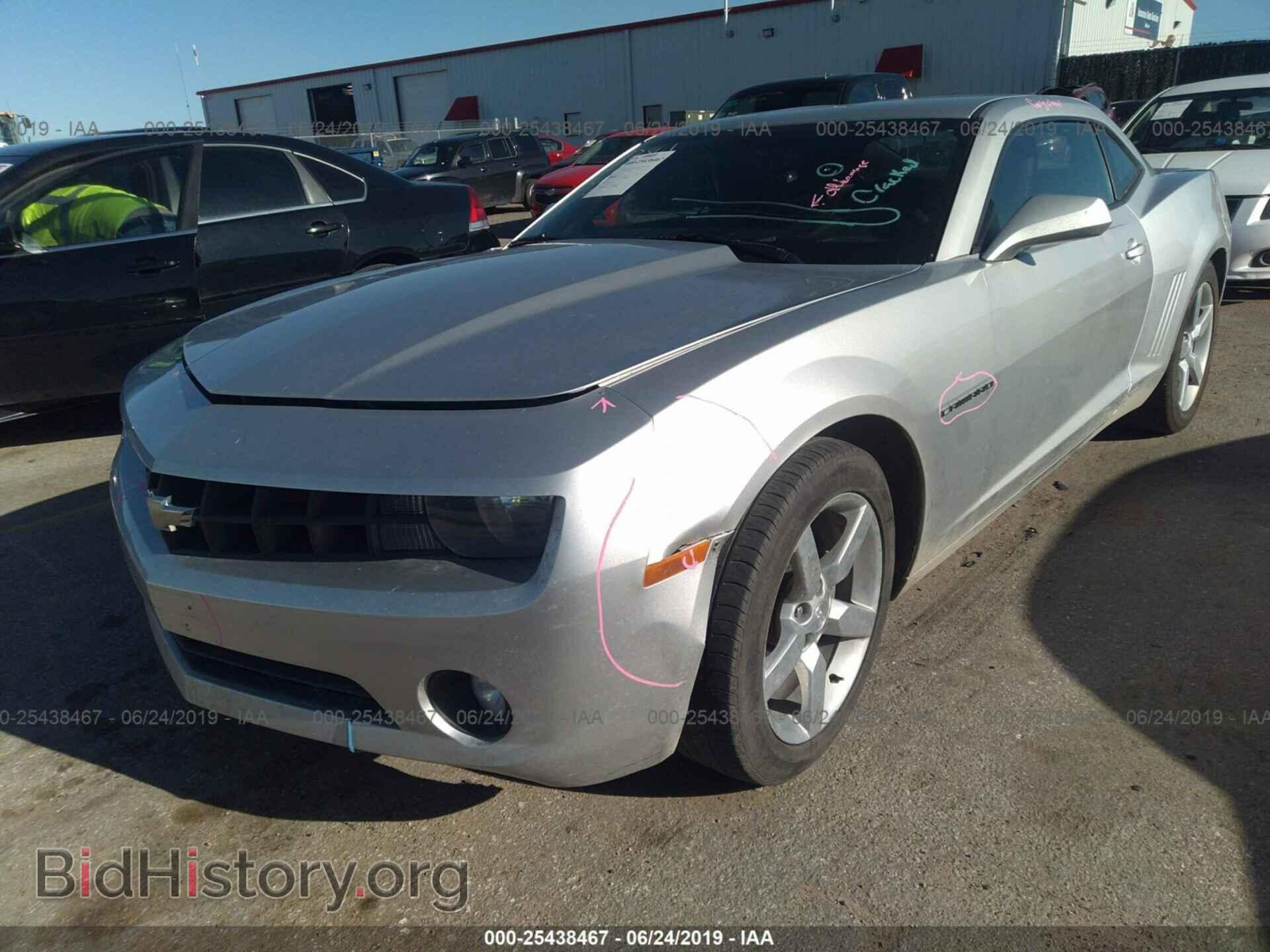2012 CHEVROLET CAMARO - VIN: 2G1FC1E35C9182372 - Фото 2