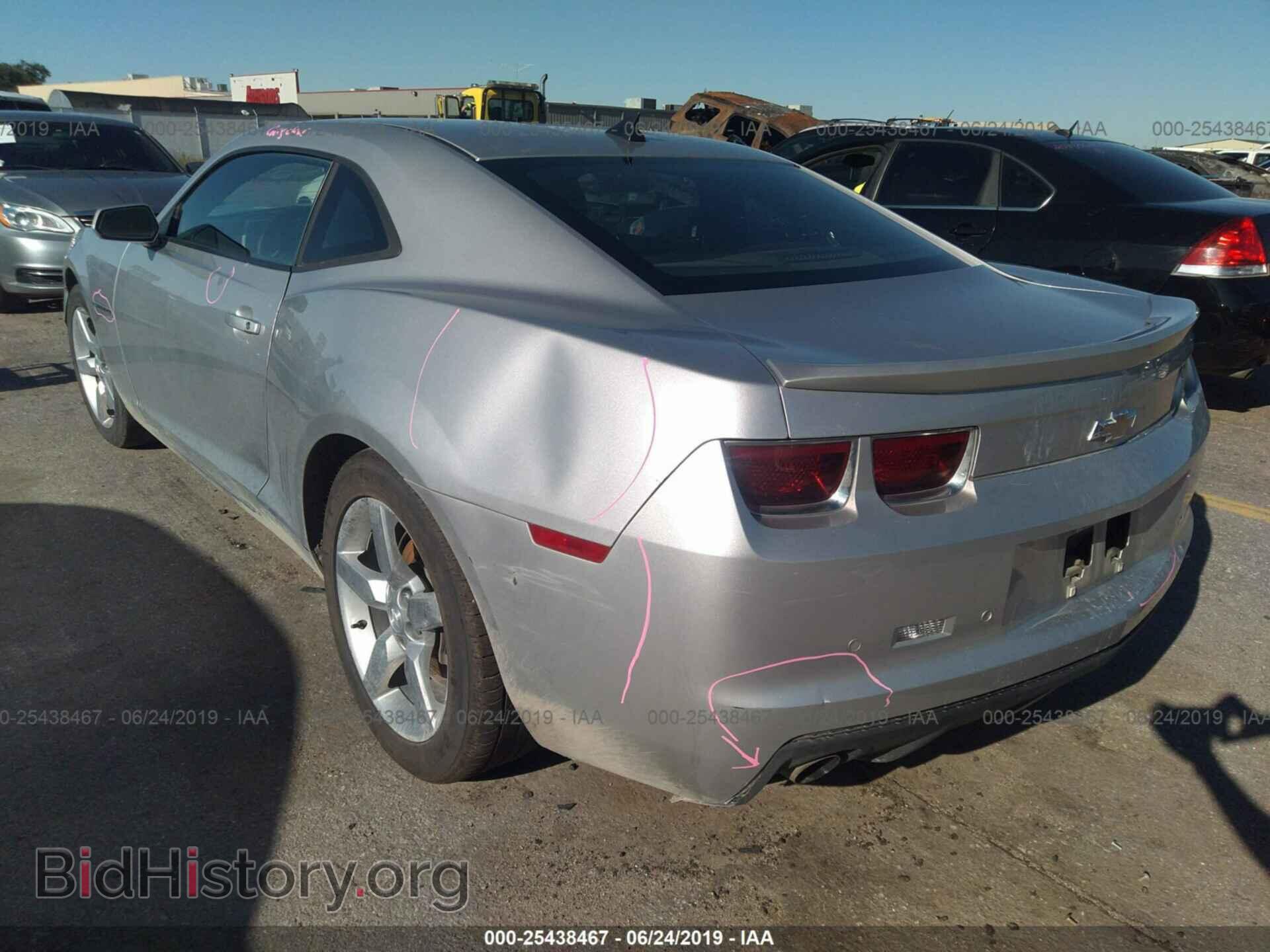 2012 CHEVROLET CAMARO - VIN: 2G1FC1E35C9182372 - Фото 3