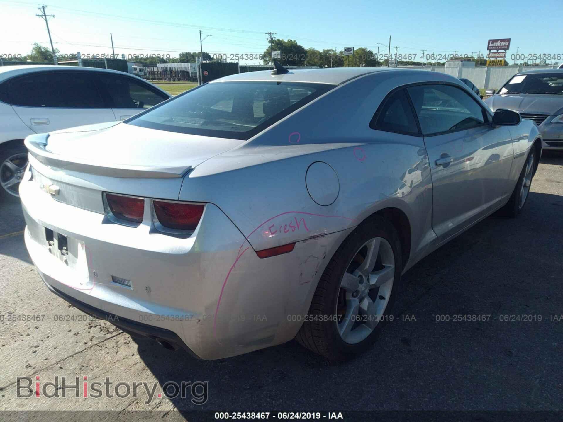 2012 CHEVROLET CAMARO - VIN: 2G1FC1E35C9182372 - Фото 4
