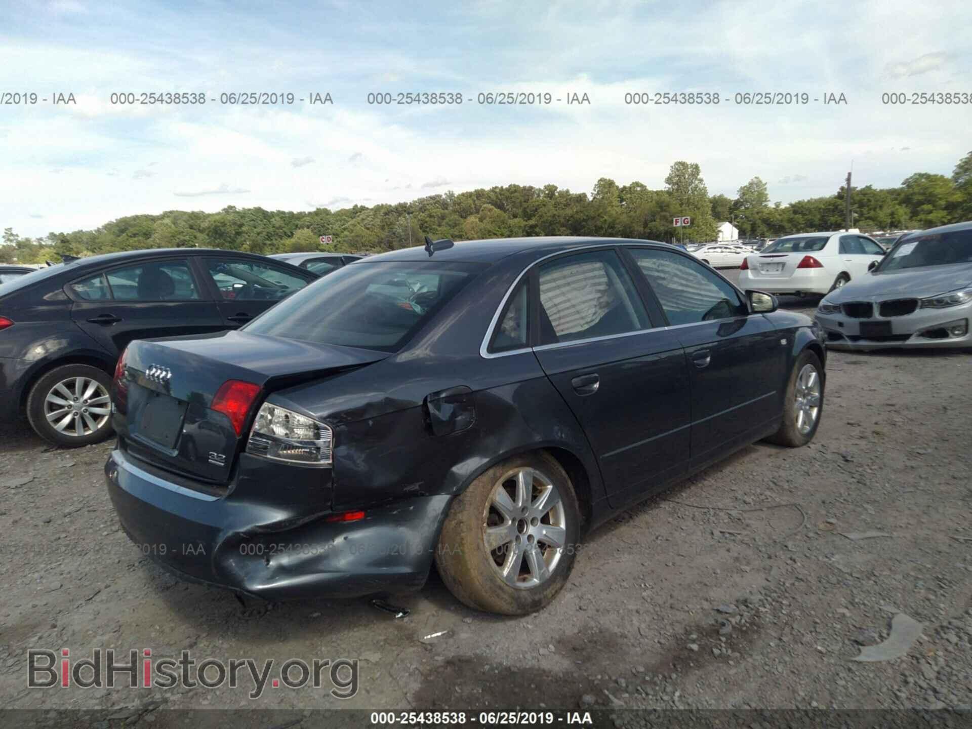 2005 AUDI A4 - VIN: WAUDG78E05A549010 - Фото 4