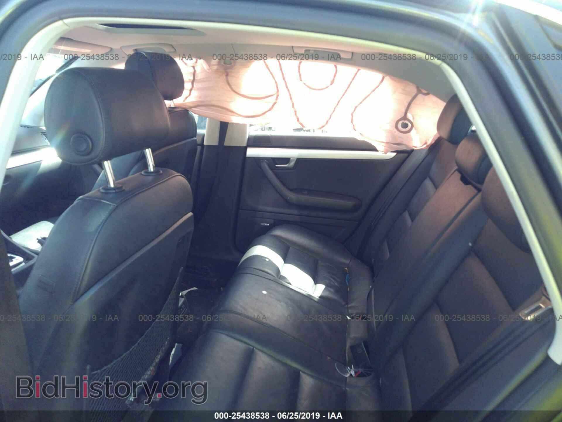 2005 AUDI A4 - VIN: WAUDG78E05A549010 - Фото 8