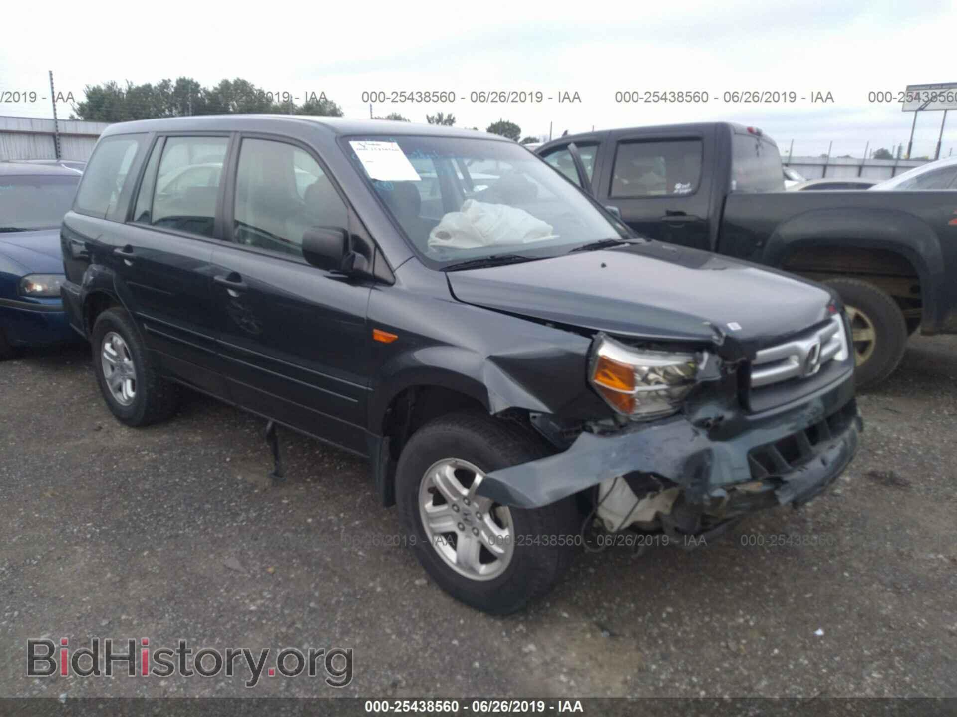 Фотография 5FNYF28166B045304 - HONDA PILOT 2006