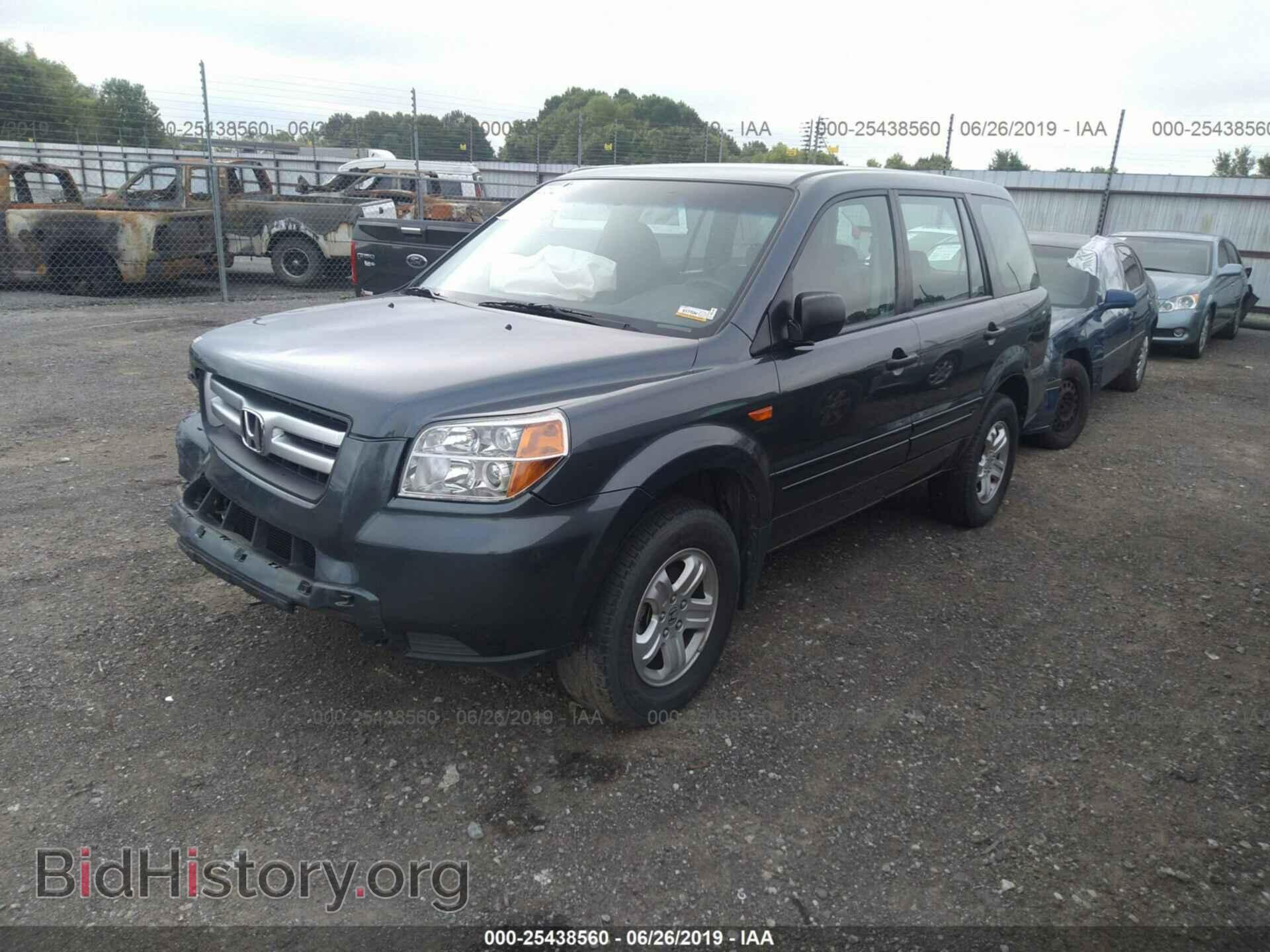 2006 HONDA PILOT - VIN: 5FNYF28166B045304 - Фото 2