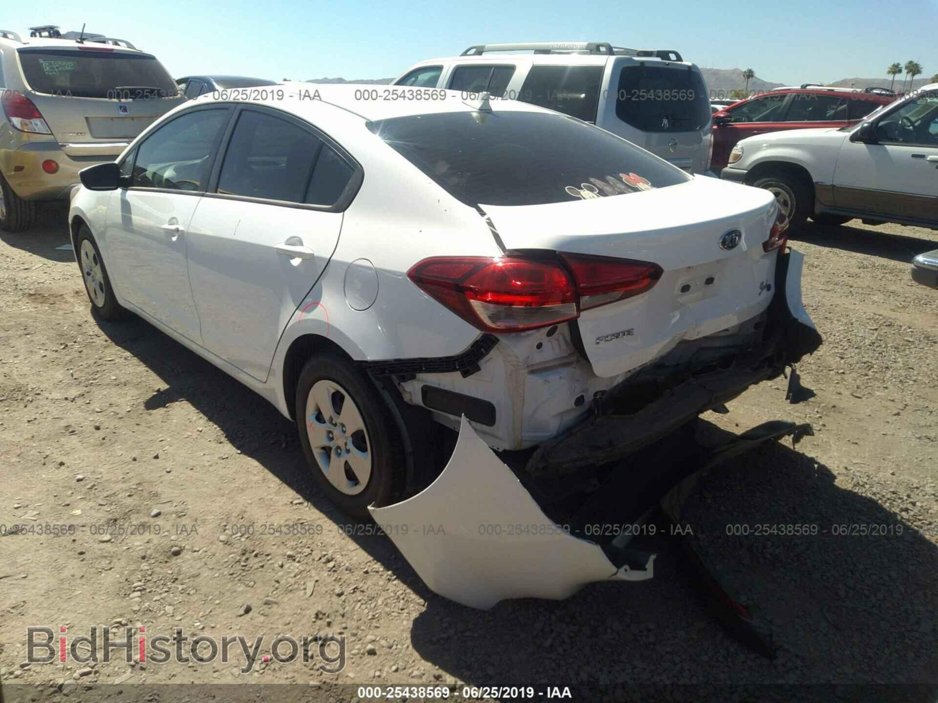 2017 KIA FORTE - VIN: 3KPFK4A75HE054307 - Фото 3