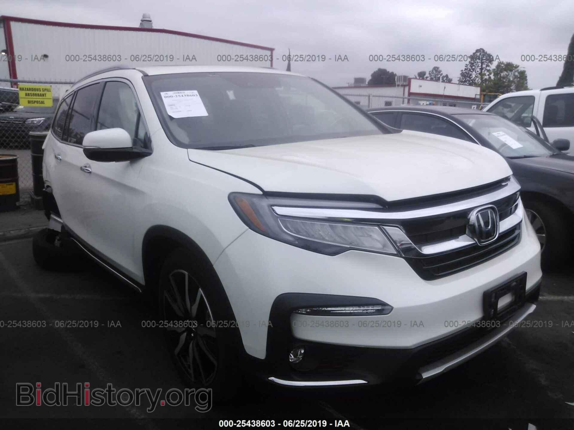 Фотография 5FNYF5H96KB018122 - HONDA PILOT 2019