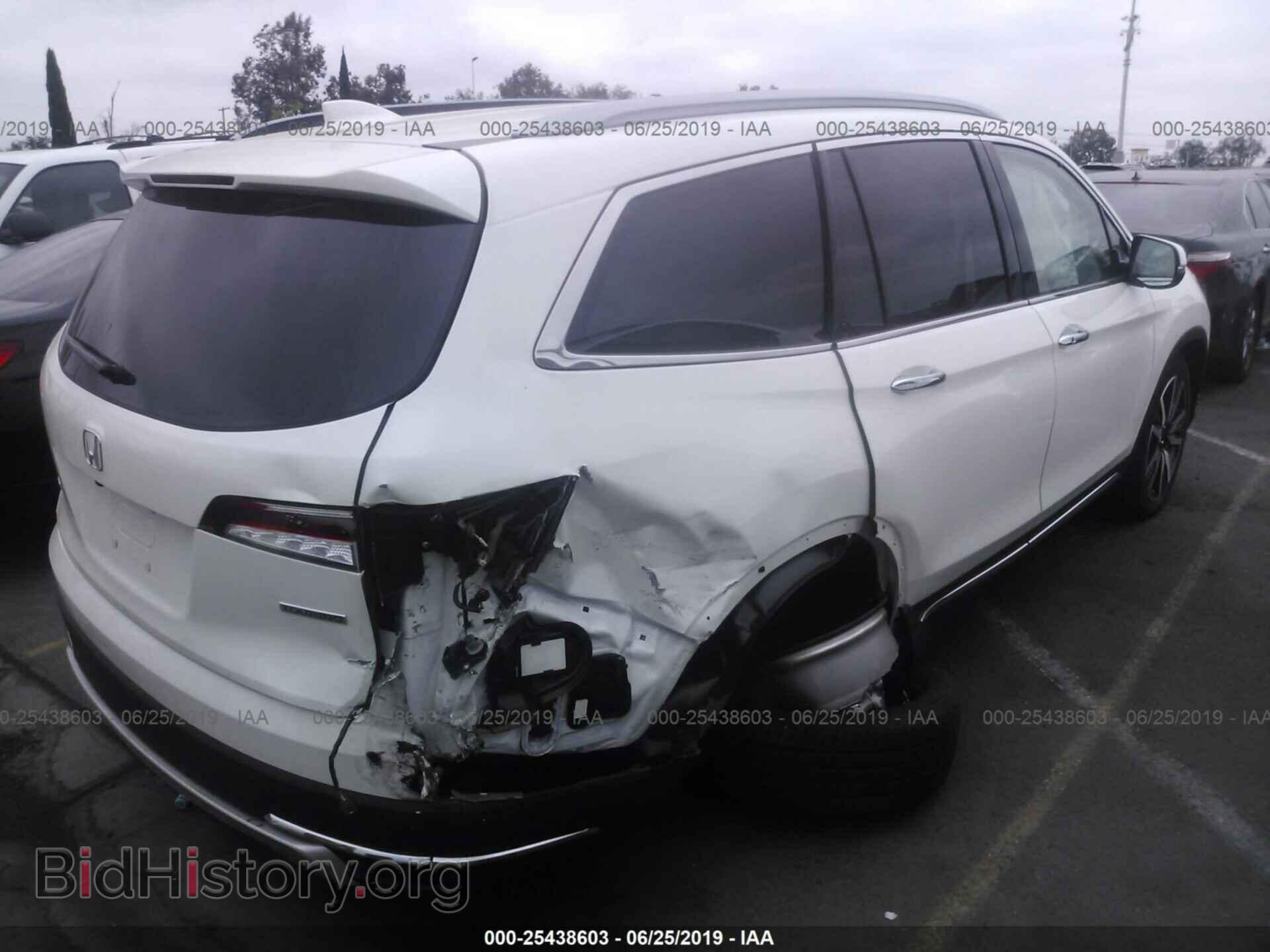 2019 HONDA PILOT - VIN: 5FNYF5H96KB018122 - Фото 4