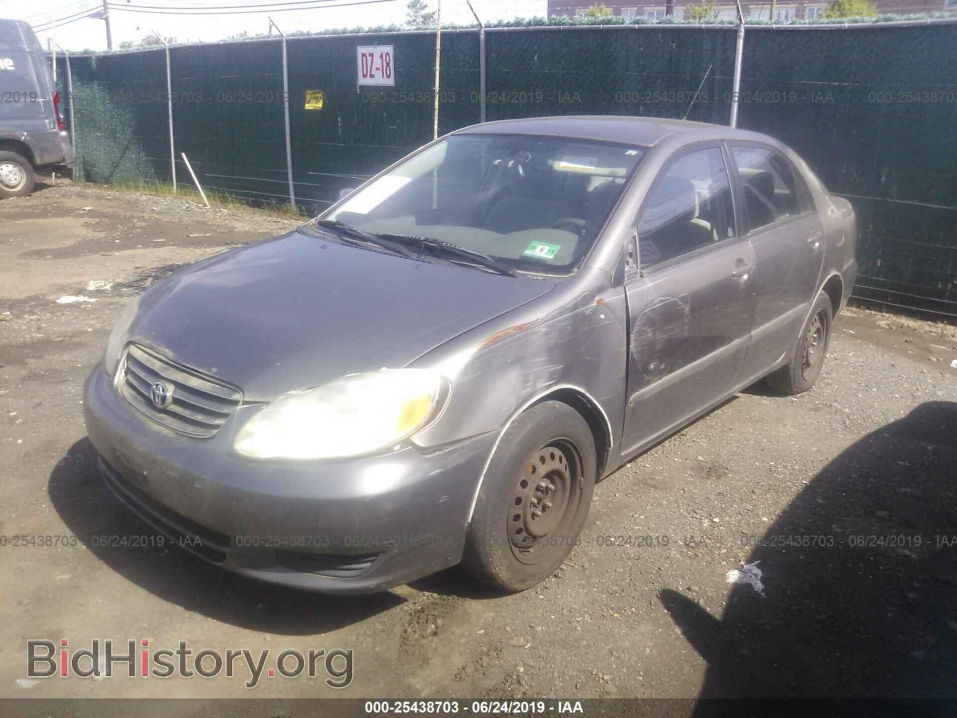 2003 TOYOTA COROLLA - VIN: 2T1BR38E53C163141 - Photo 2