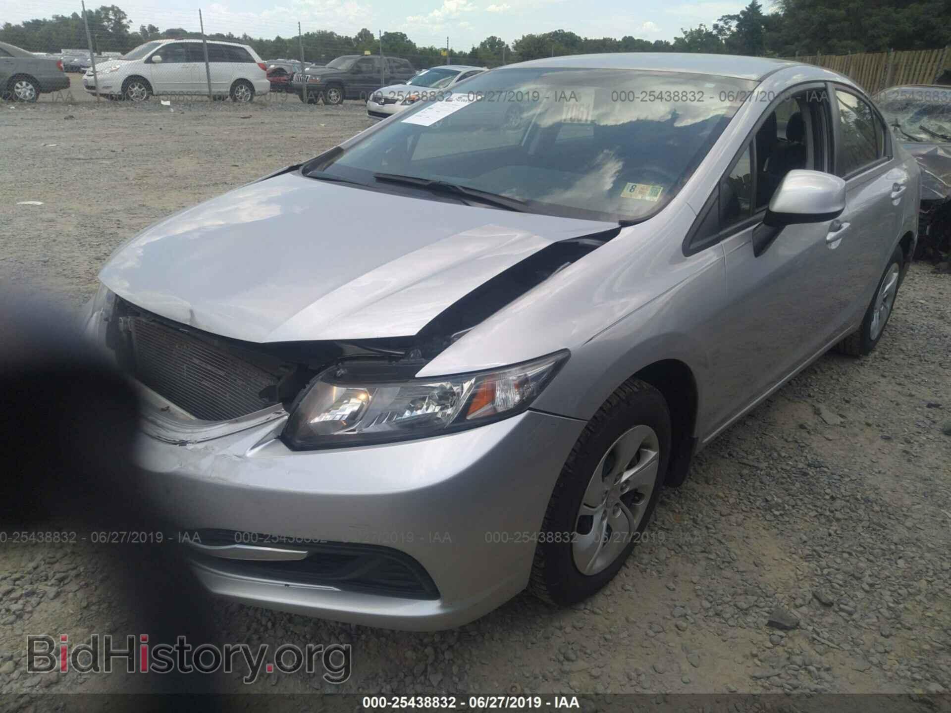 2013 HONDA CIVIC - VIN: 19XFB2F57DE210921 - Фото 2