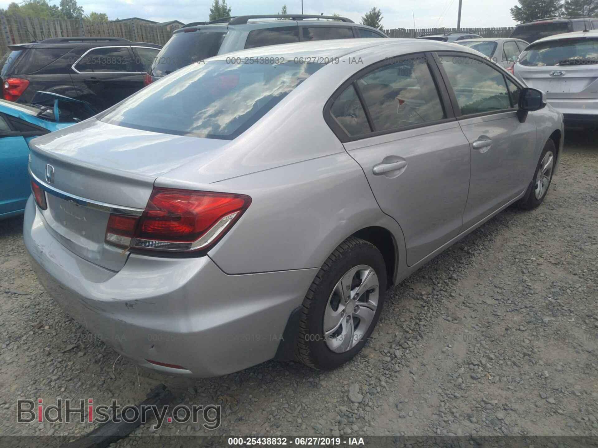 2013 HONDA CIVIC - VIN: 19XFB2F57DE210921 - Фото 4