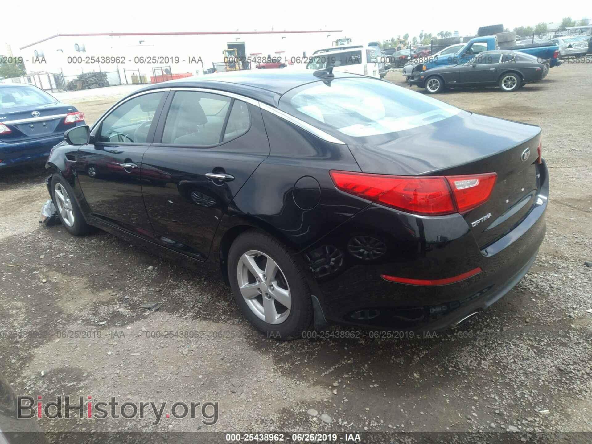 2014 KIA OPTIMA - VIN: 5XXGM4A74EG340215 - Фото 3