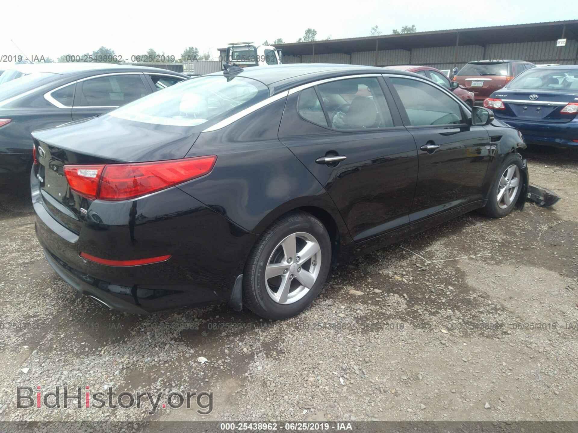 2014 KIA OPTIMA - VIN: 5XXGM4A74EG340215 - Фото 4