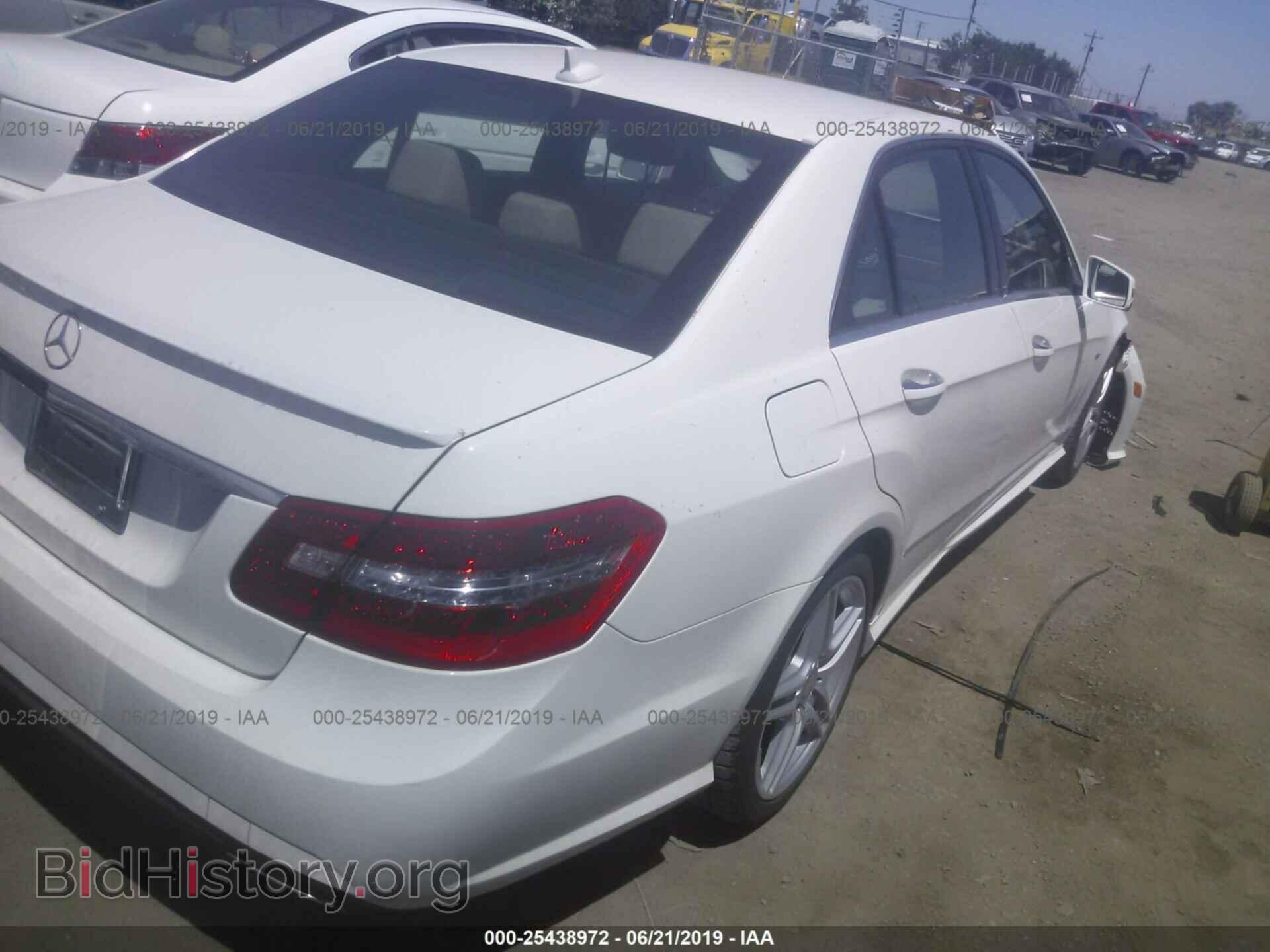 2012 MERCEDES-BENZ E - VIN: WDDHF5KB9CA534549 - Фото 4