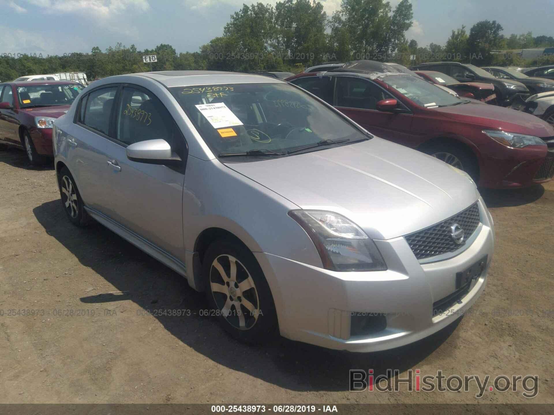 Photo 3N1AB6AP0CL623142 - NISSAN SENTRA 2012