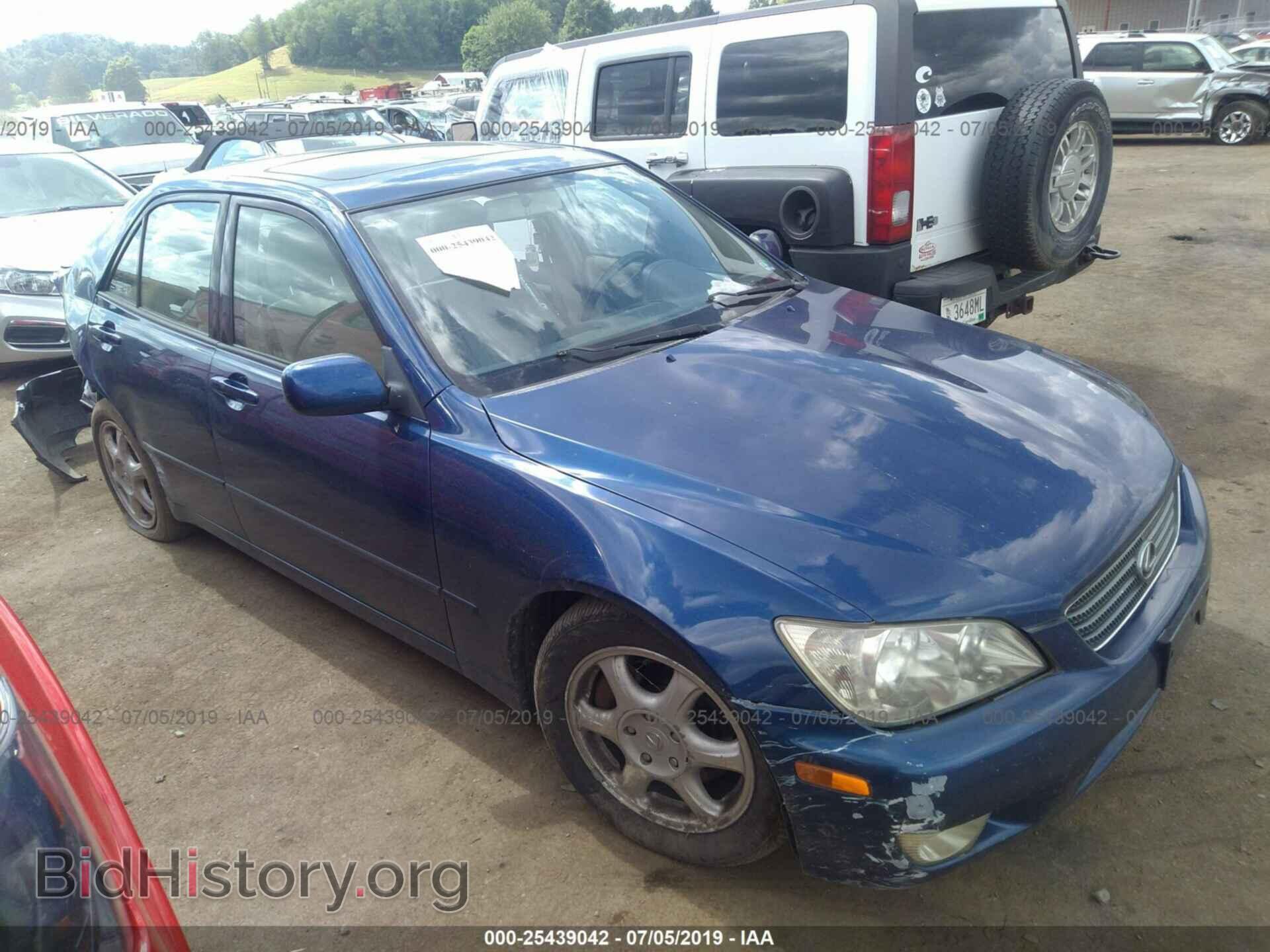 Photo JTHBD182210003149 - LEXUS IS 2001
