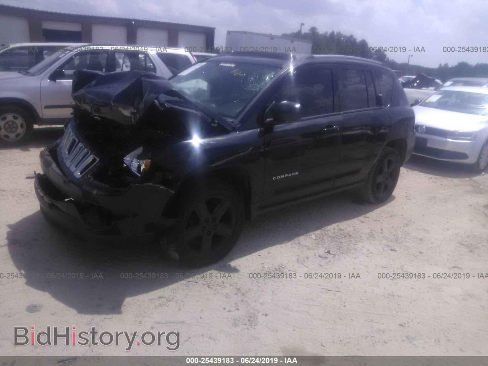 2012 JEEP COMPASS - VIN: 1C4NJDCB6CD513791 - Фото 2