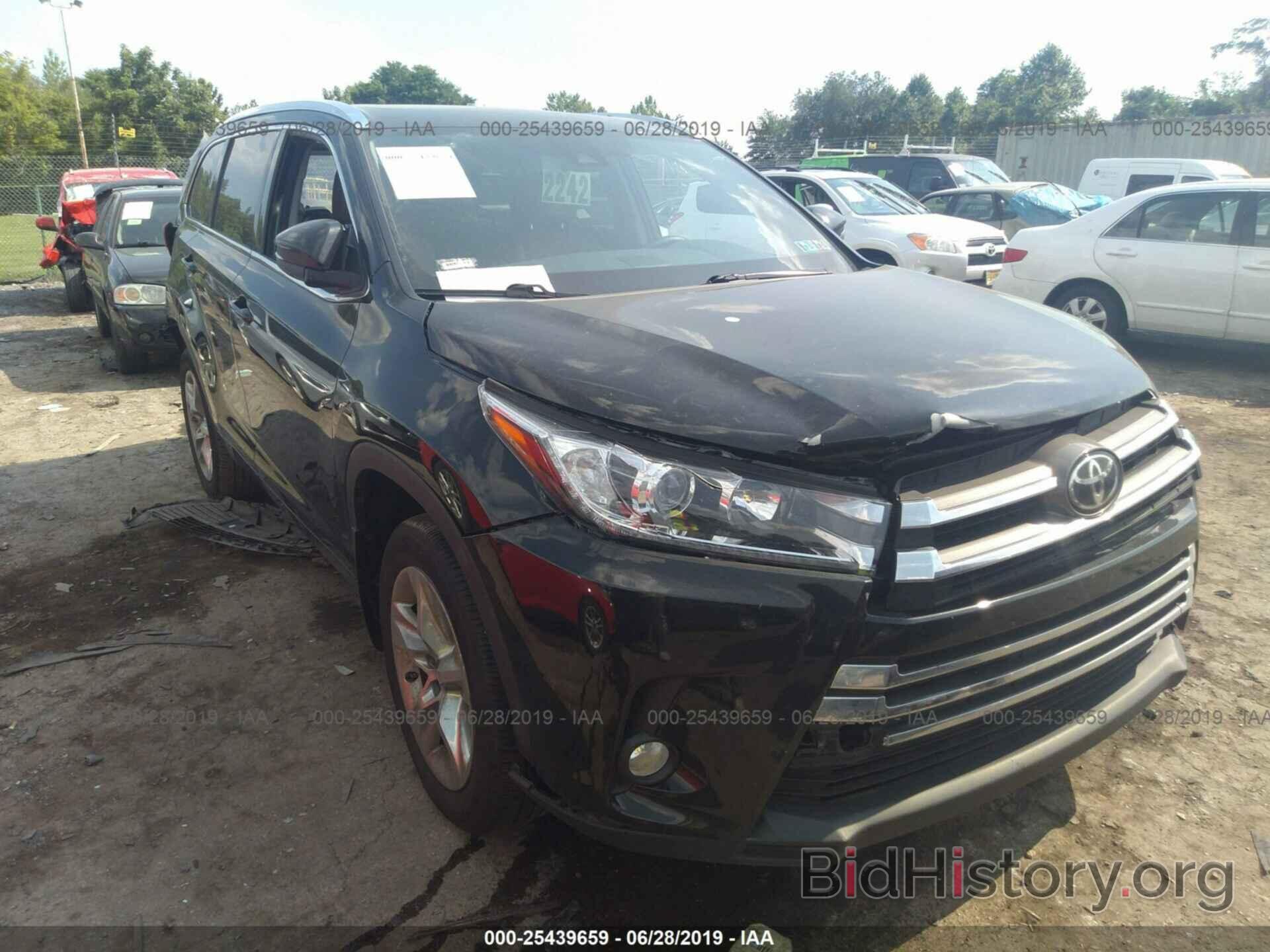 Photo 5TDDZRFH4JS824249 - TOYOTA HIGHLANDER 2018