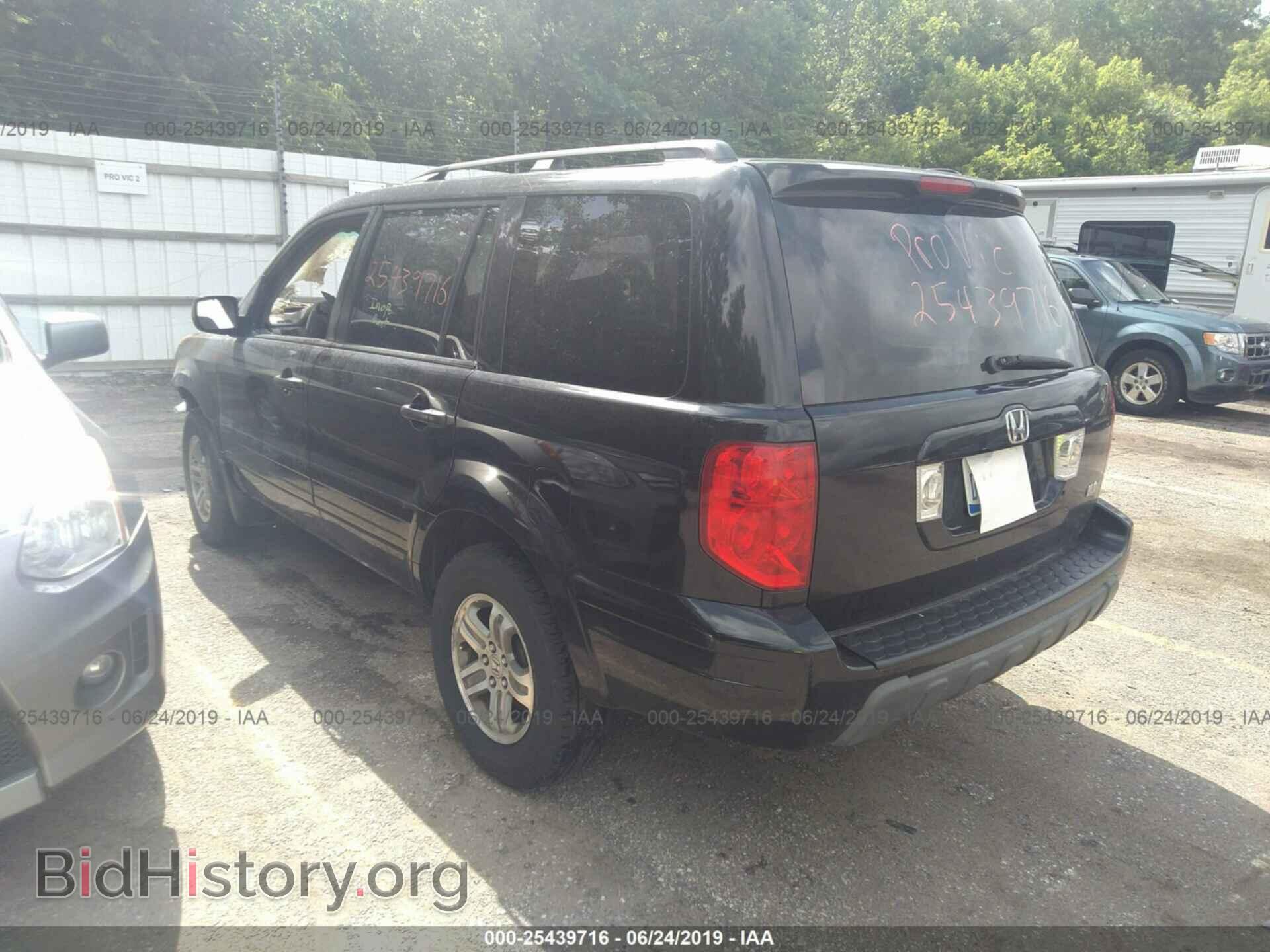 2005 HONDA PILOT - VIN: 5FNYF18615B030147 - Фото 3