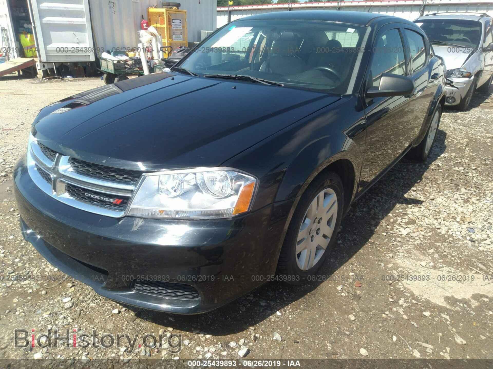 2014 DODGE AVENGER - VIN: 1C3CDZAB9EN125745 - Фото 2