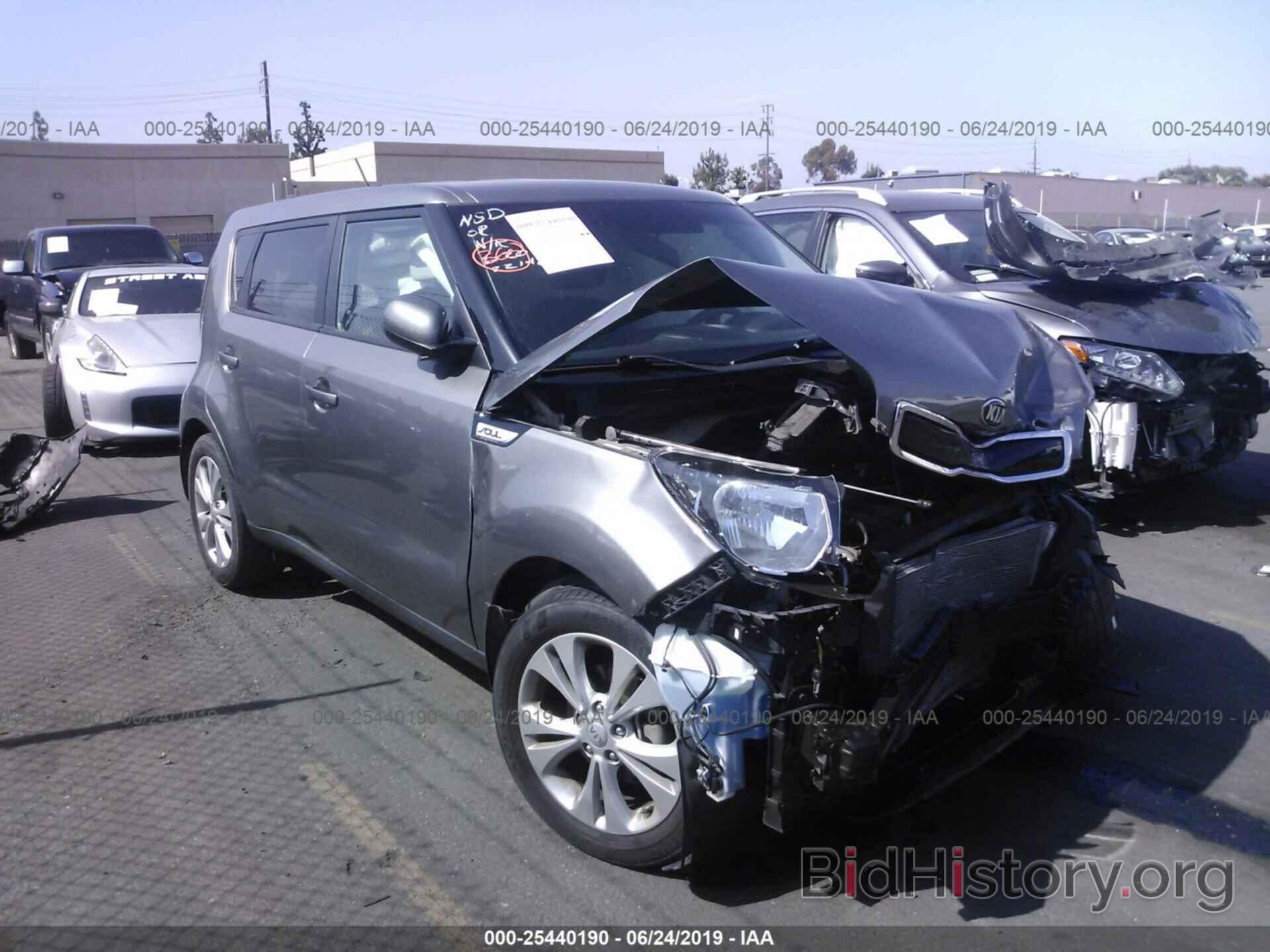 Photo KNDJP3A50G7322943 - KIA SOUL 2016