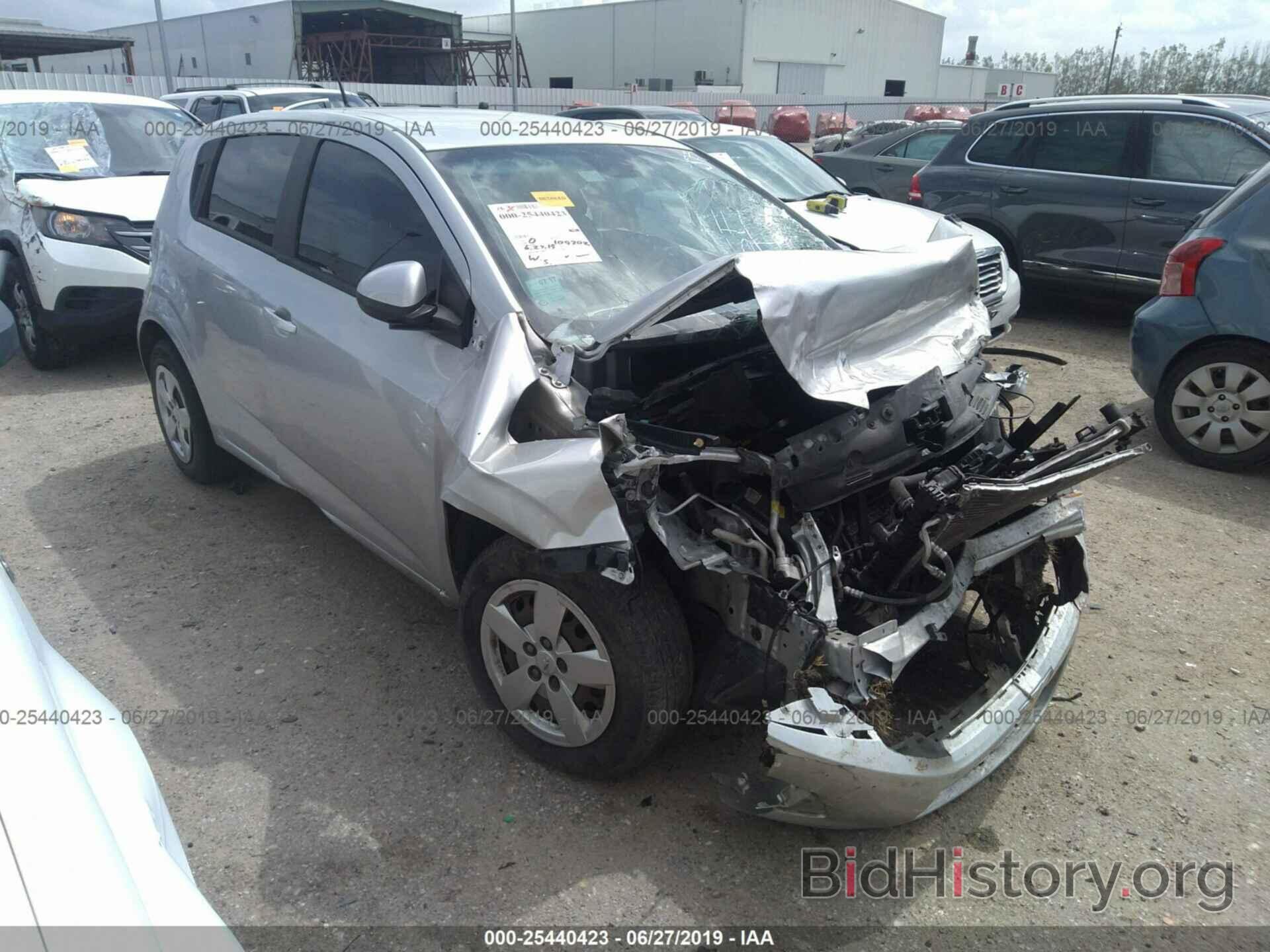 Photo 1G1JA6SH8D4165387 - CHEVROLET SONIC 2013