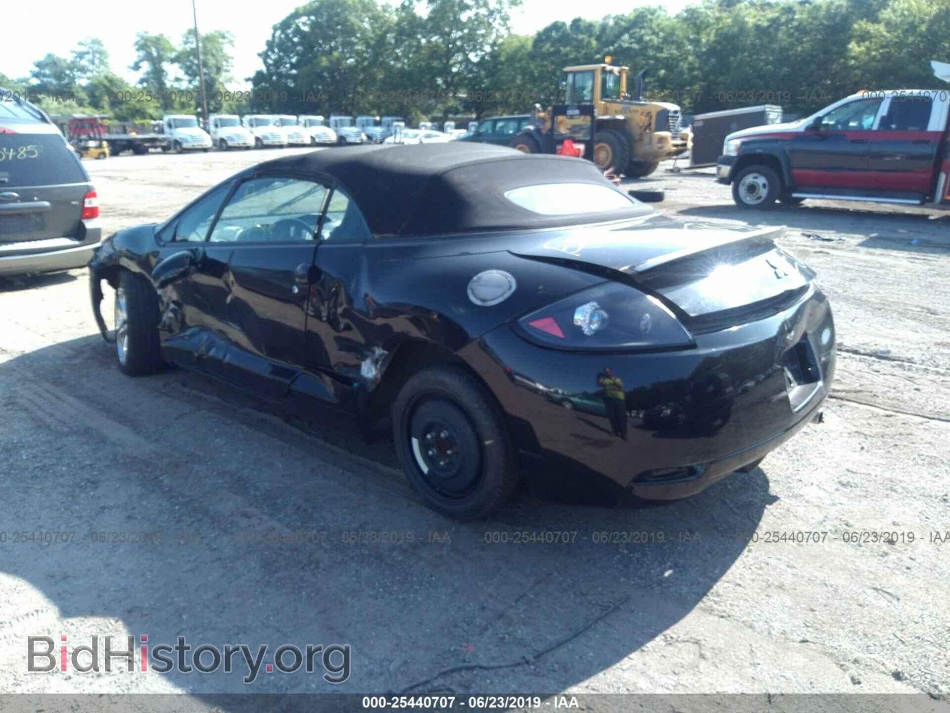 2007 MITSUBISHI ECLIPSE - VIN: 4A3AL25F57E026656 - Фото 3