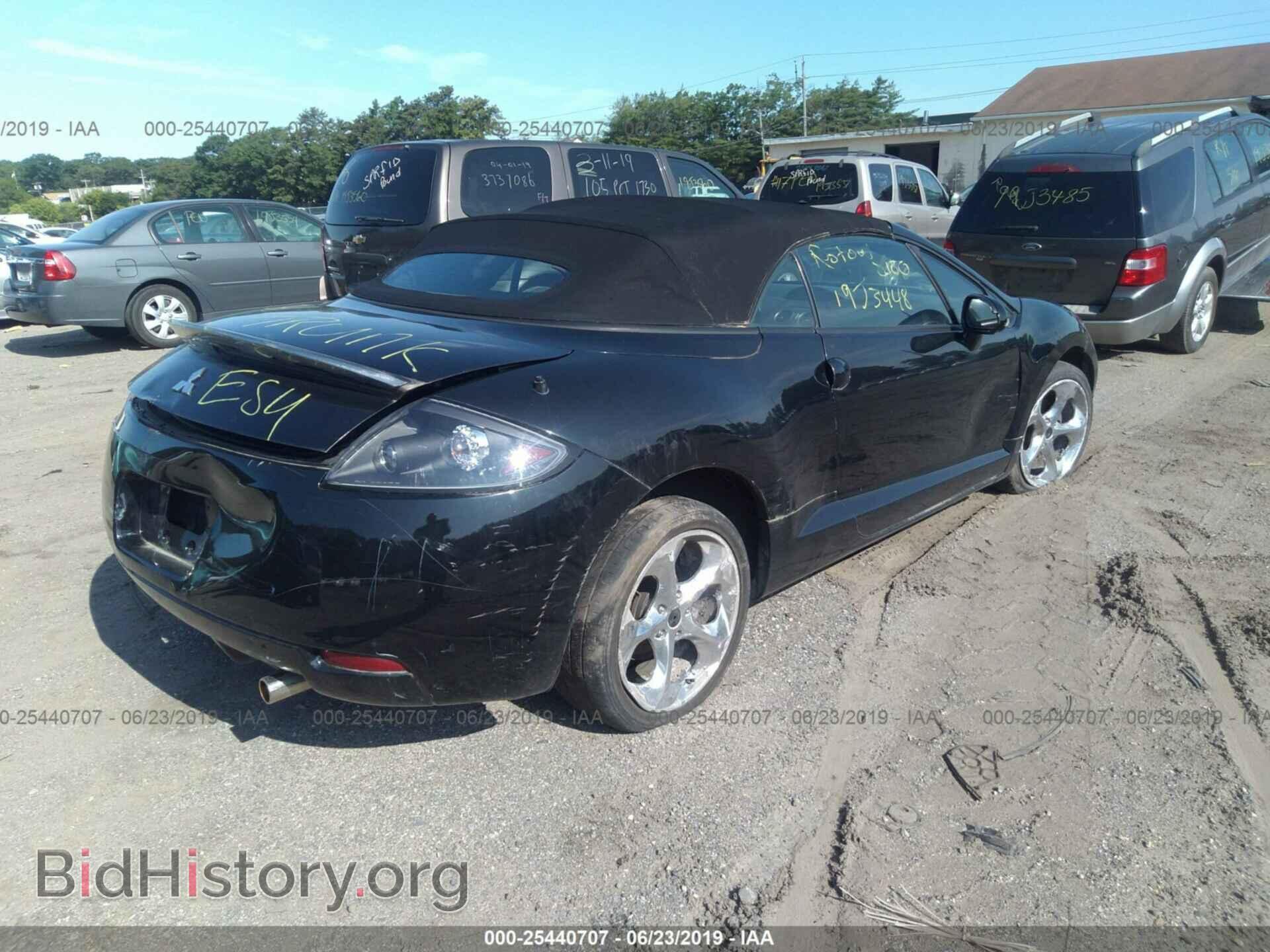 2007 MITSUBISHI ECLIPSE - VIN: 4A3AL25F57E026656 - Фото 4