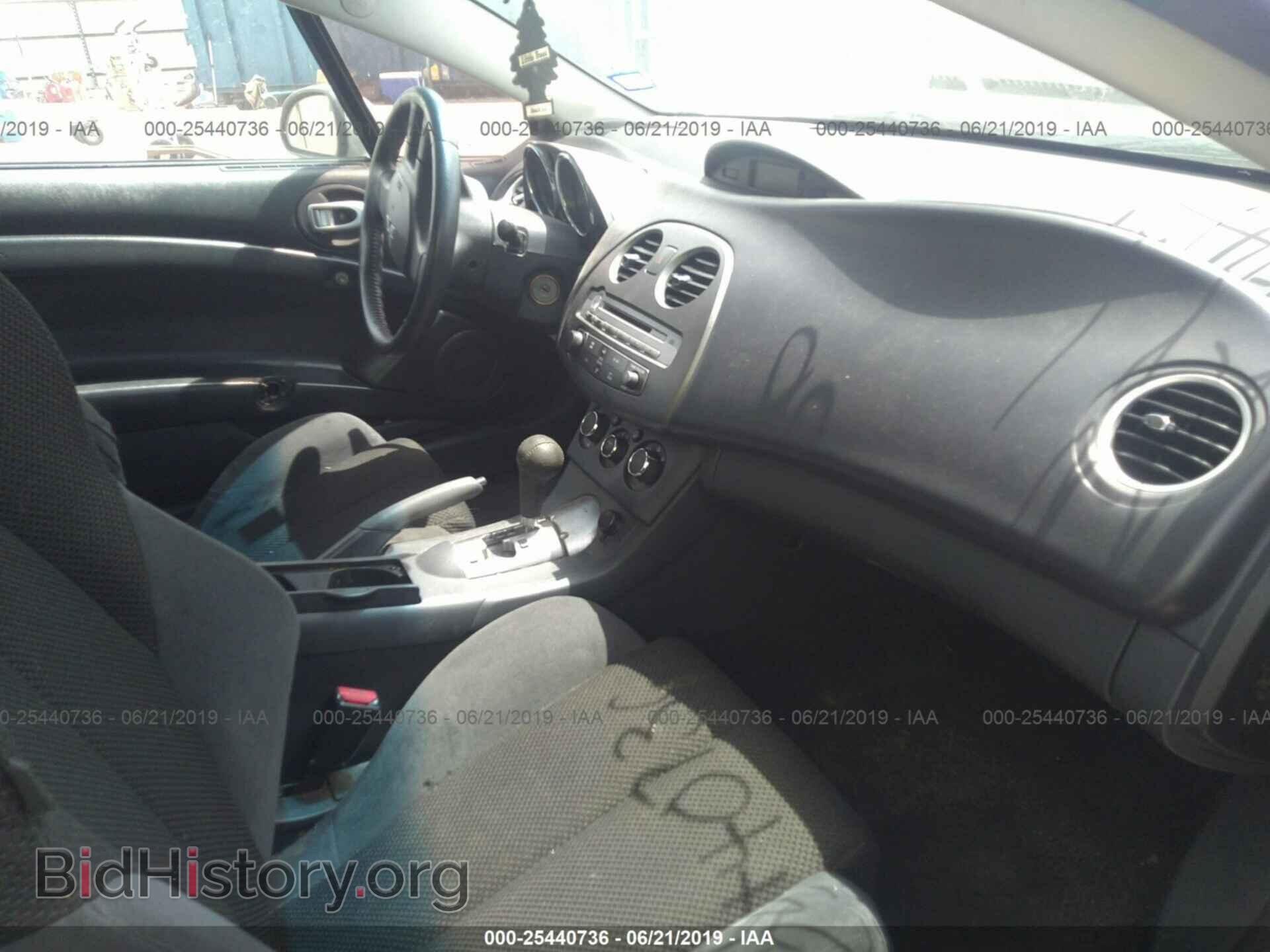 2008 MITSUBISHI ECLIPSE - VIN: 4A3AK24F28E005074 - Фото 5