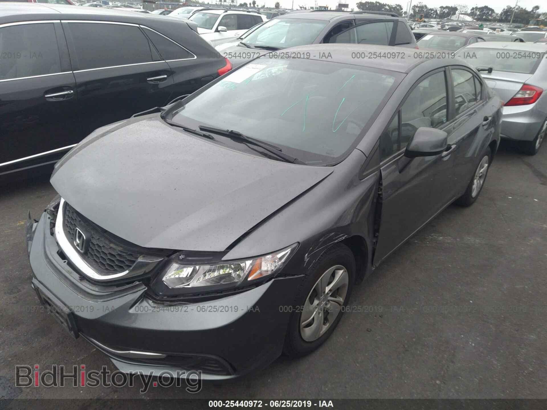 2013 HONDA CIVIC - VIN: 19XFB2F52DE269617 - Фото 2