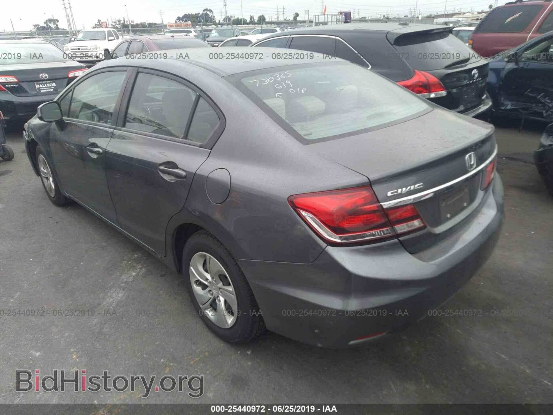 2013 HONDA CIVIC - VIN: 19XFB2F52DE269617 - Фото 3