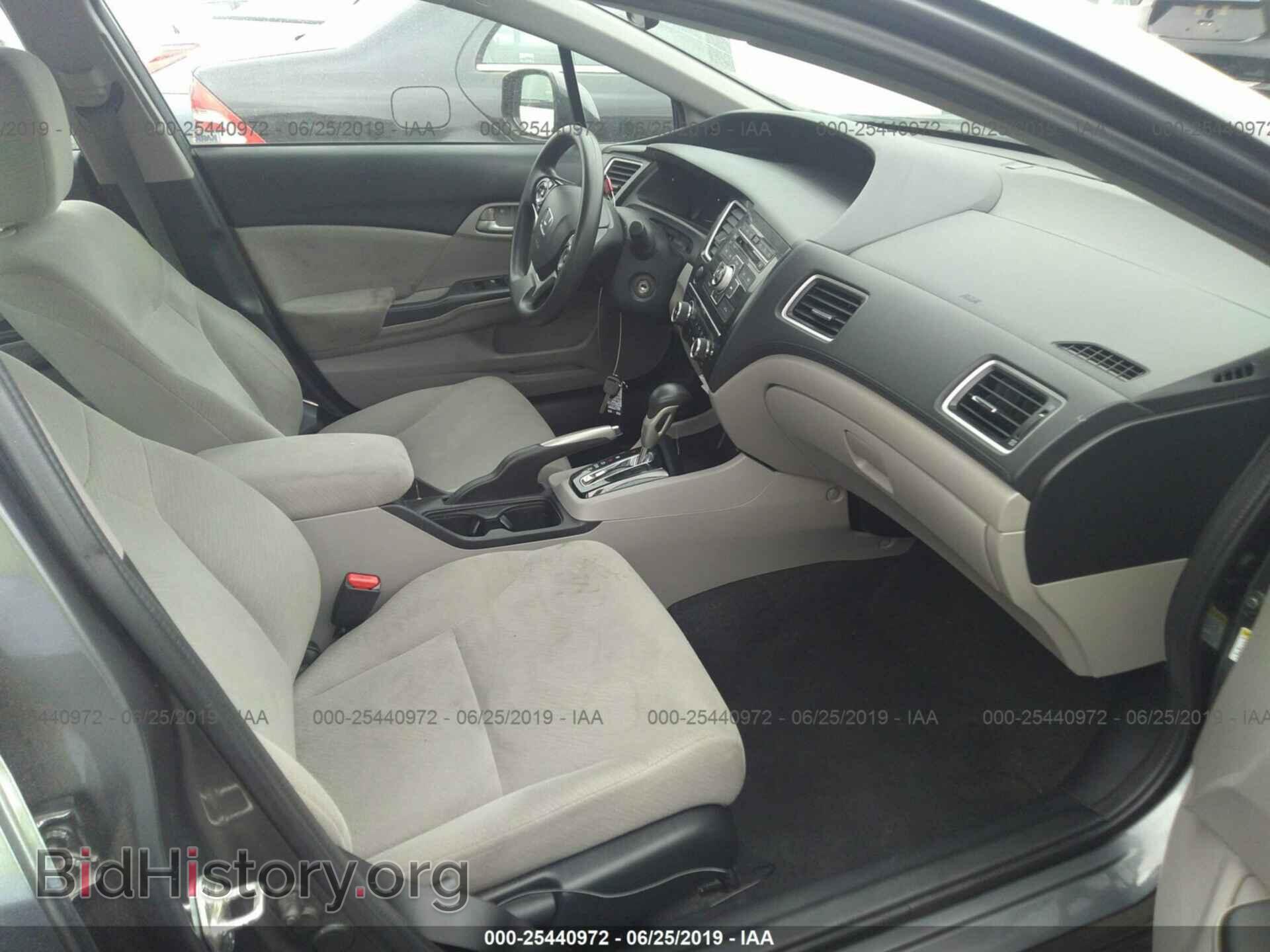 2013 HONDA CIVIC - VIN: 19XFB2F52DE269617 - Фото 5