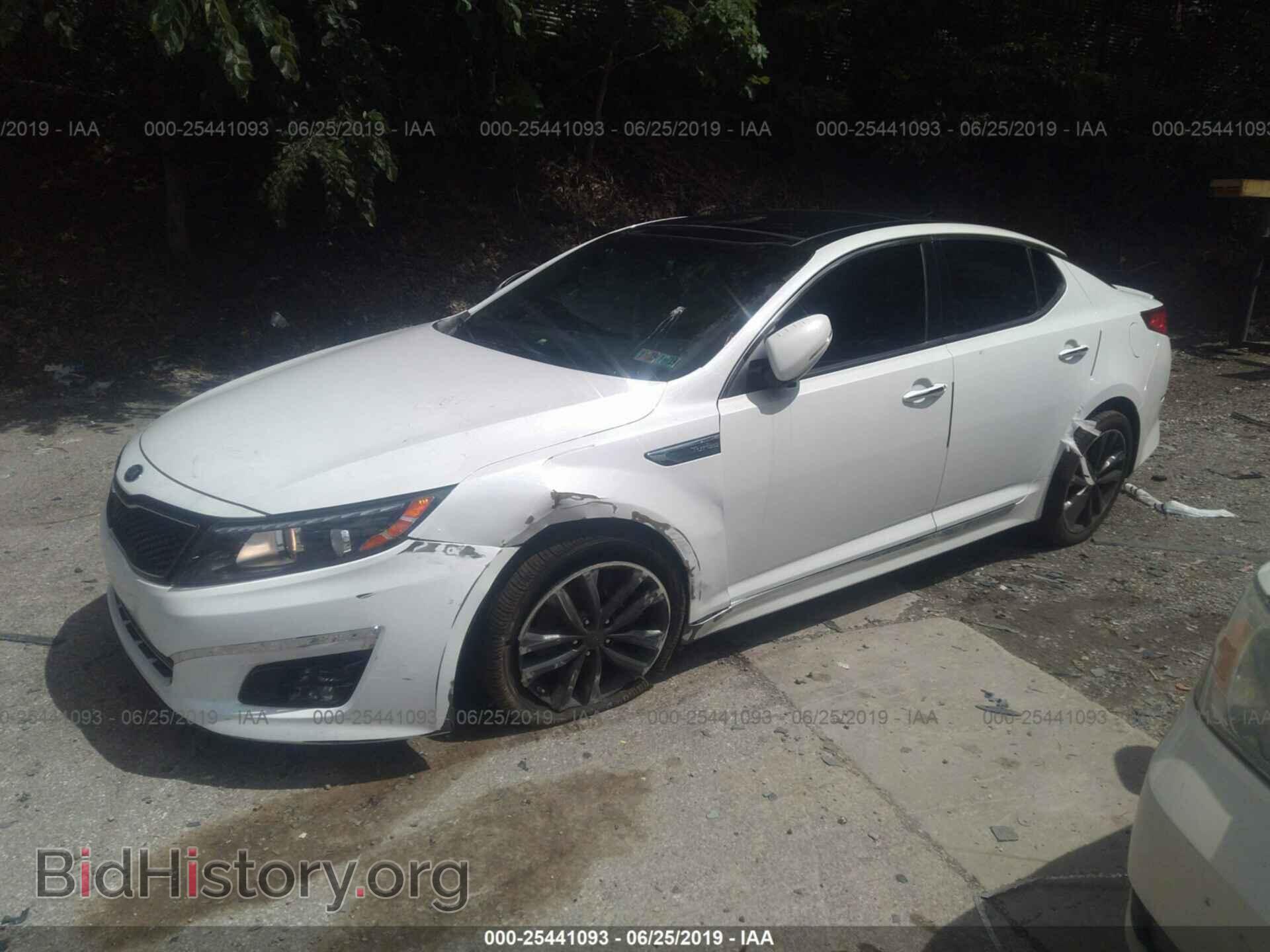 2015 KIA OPTIMA - VIN: 5XXGR4A68FG419607 - Фото 2