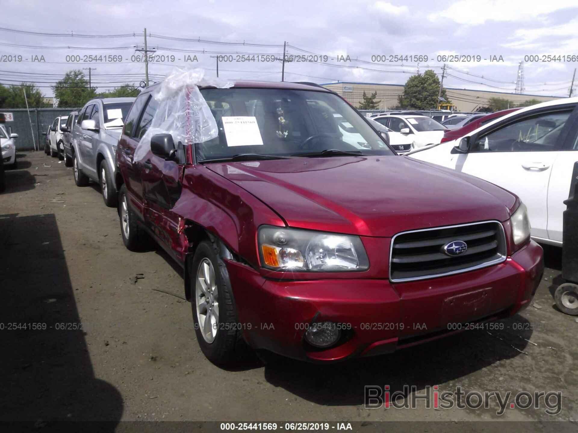 Photo JF1SG65605H703830 - SUBARU FORESTER 2005