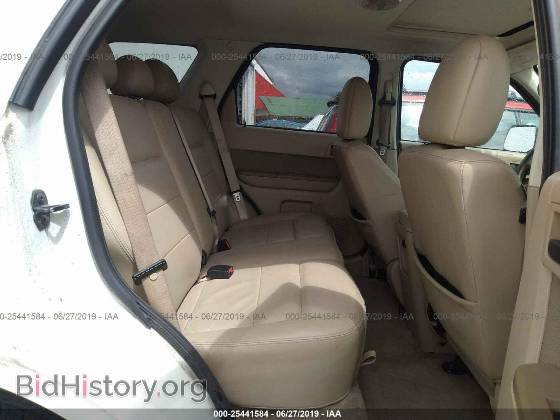 2009 FORD ESCAPE - VIN: 1FMCU037X9KD01477 - Фото 8