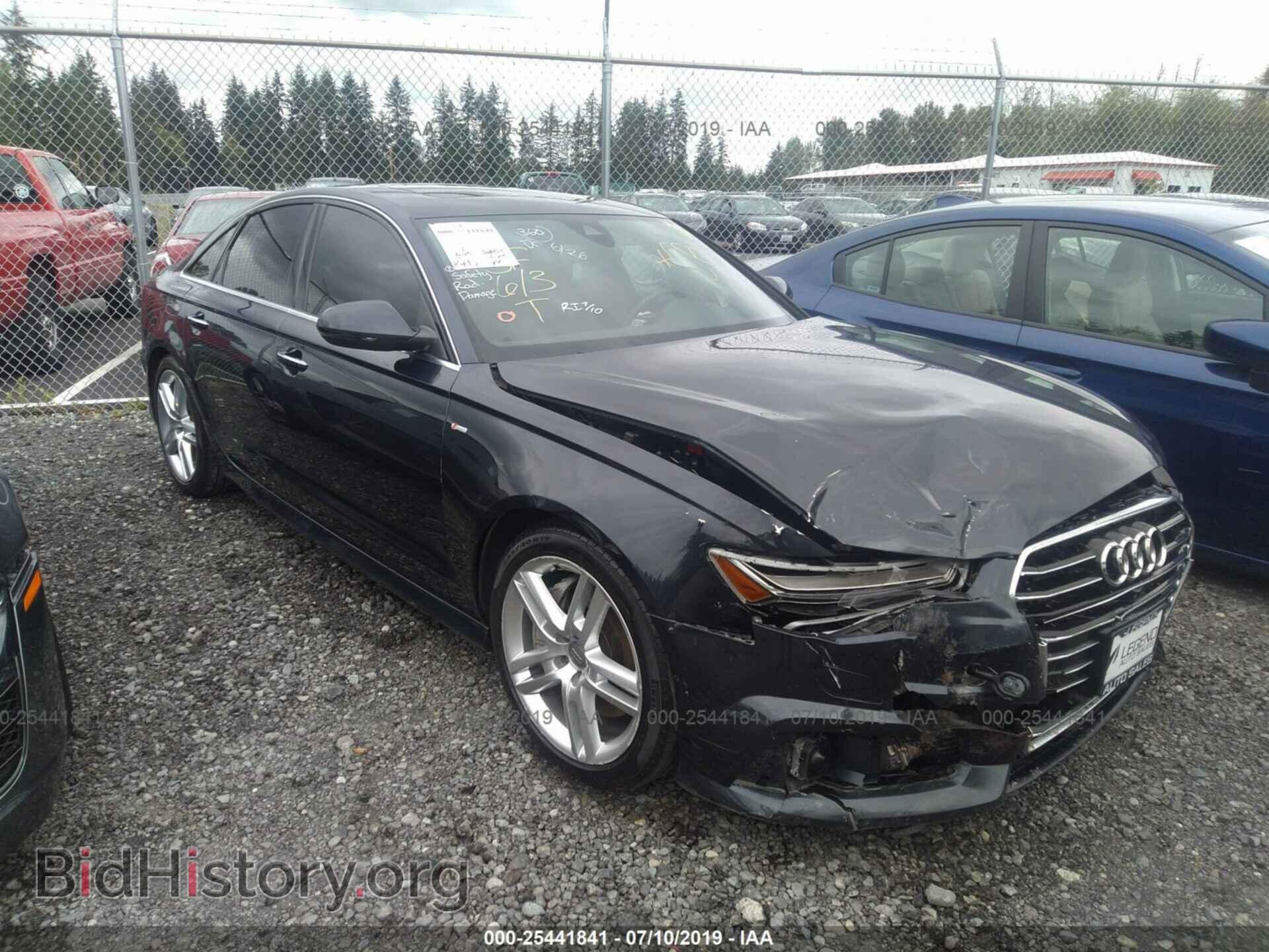 Фотография WAUGFBFC2GN017452 - AUDI A6 2016