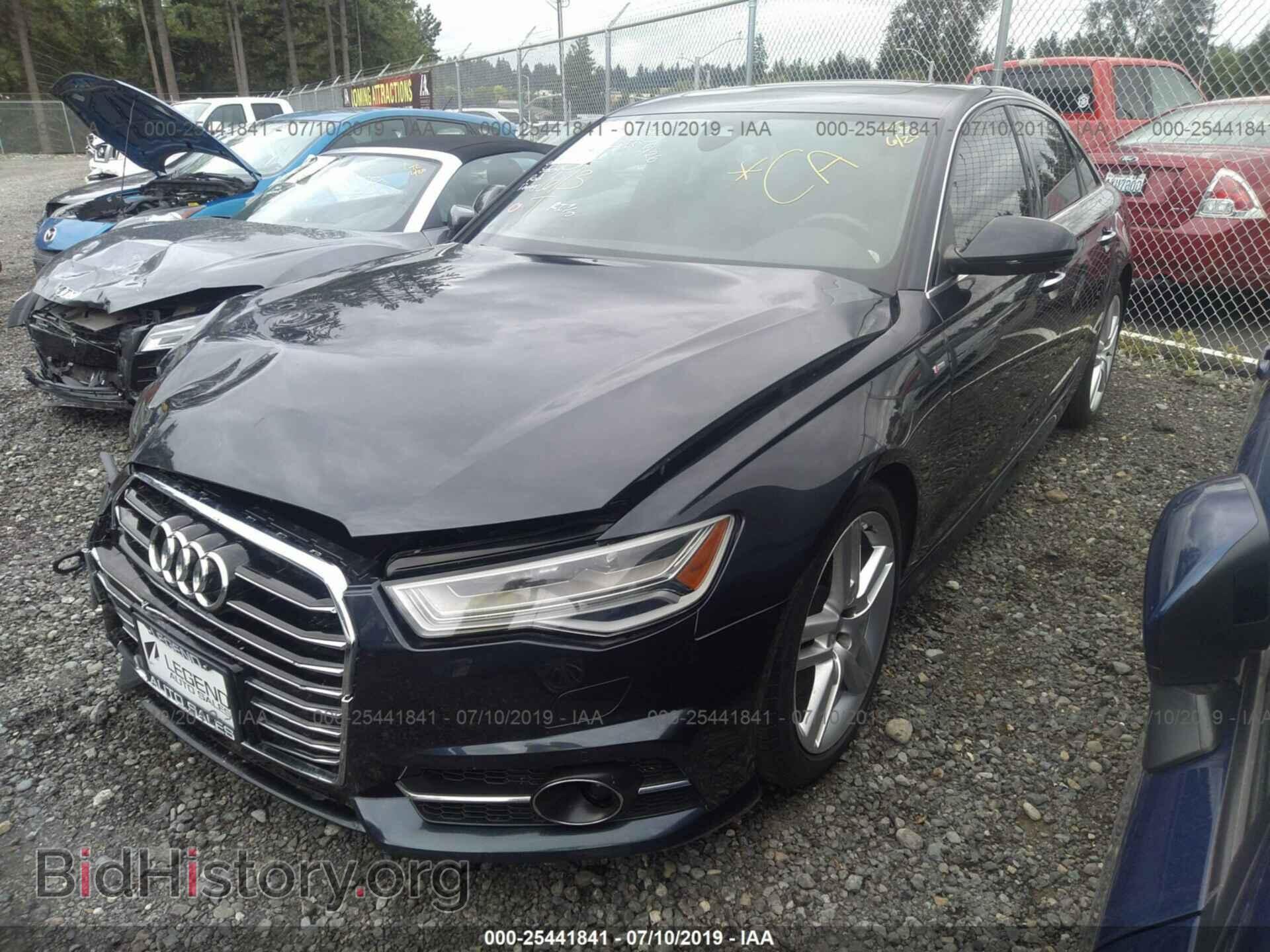 2016 AUDI A6 - VIN: WAUGFBFC2GN017452 - Фото 2