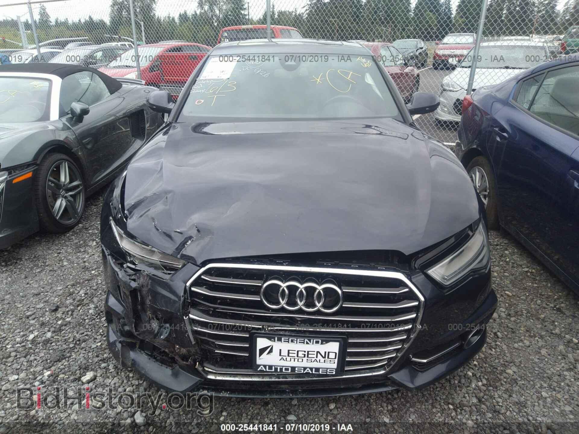 2016 AUDI A6 - VIN: WAUGFBFC2GN017452 - Фото 6