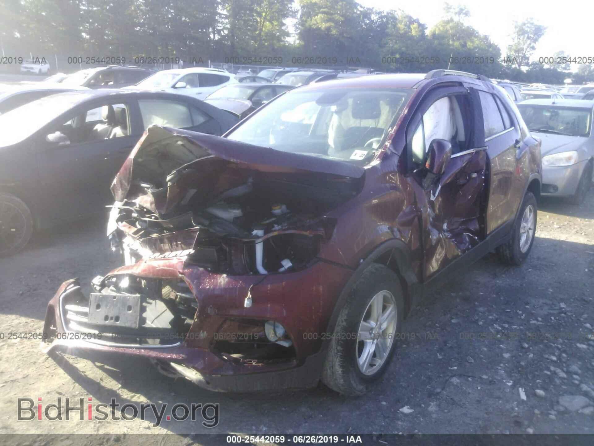 2017 CHEVROLET TRAX - VIN: 3GNCJPSB2HL273268 - Фото 2