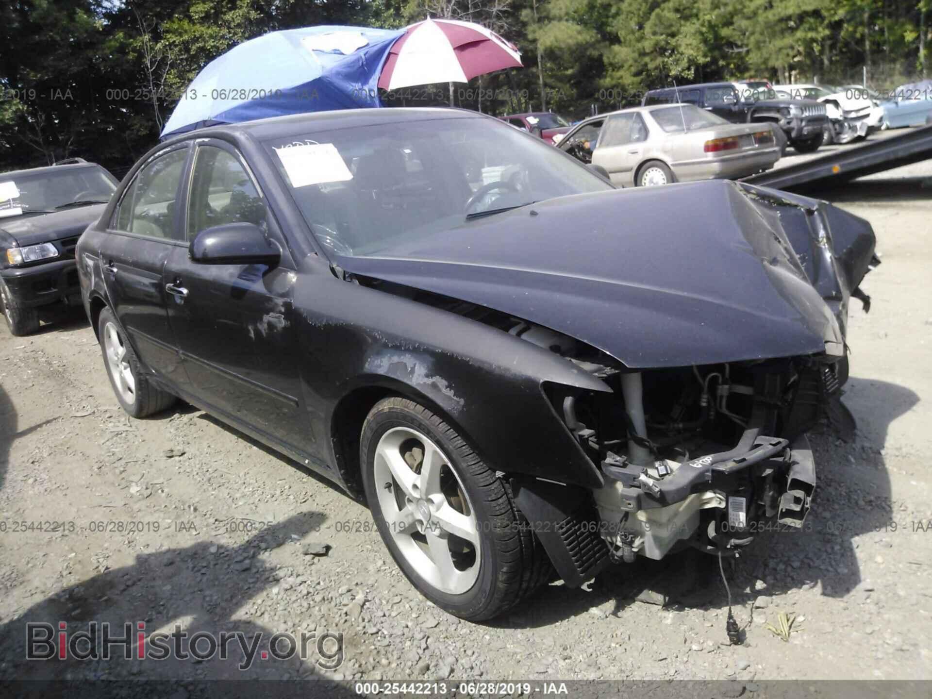 Photo 5NPEU46F07H194586 - HYUNDAI SONATA 2007