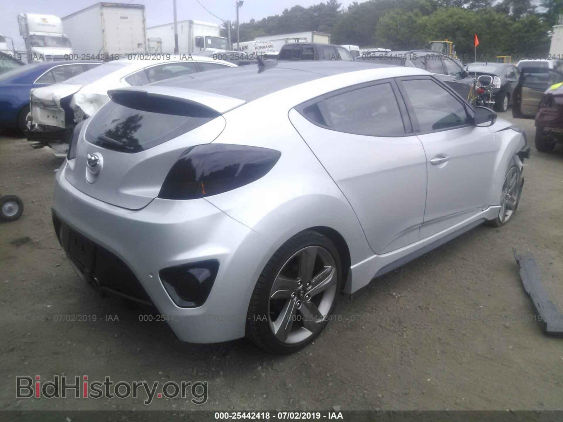 2014 HYUNDAI VELOSTER - VIN: KMHTC6AE5EU198846 - Фото 4