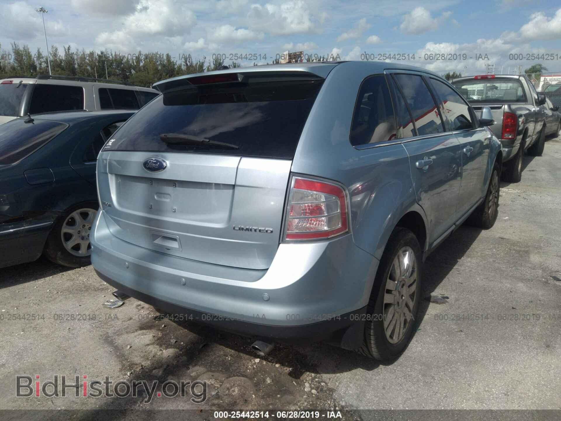 2008 FORD EDGE - VIN: 2FMDK39C68BB29215 - Фото 4