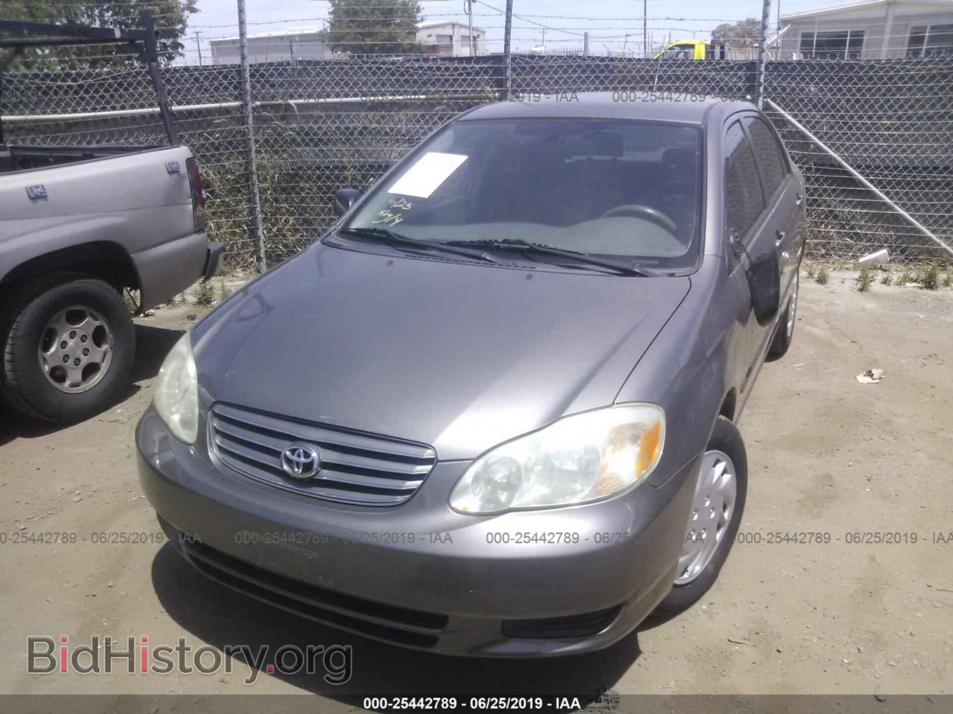 2003 TOYOTA COROLLA - VIN: 2T1BR32E33C054332 - Photo 2
