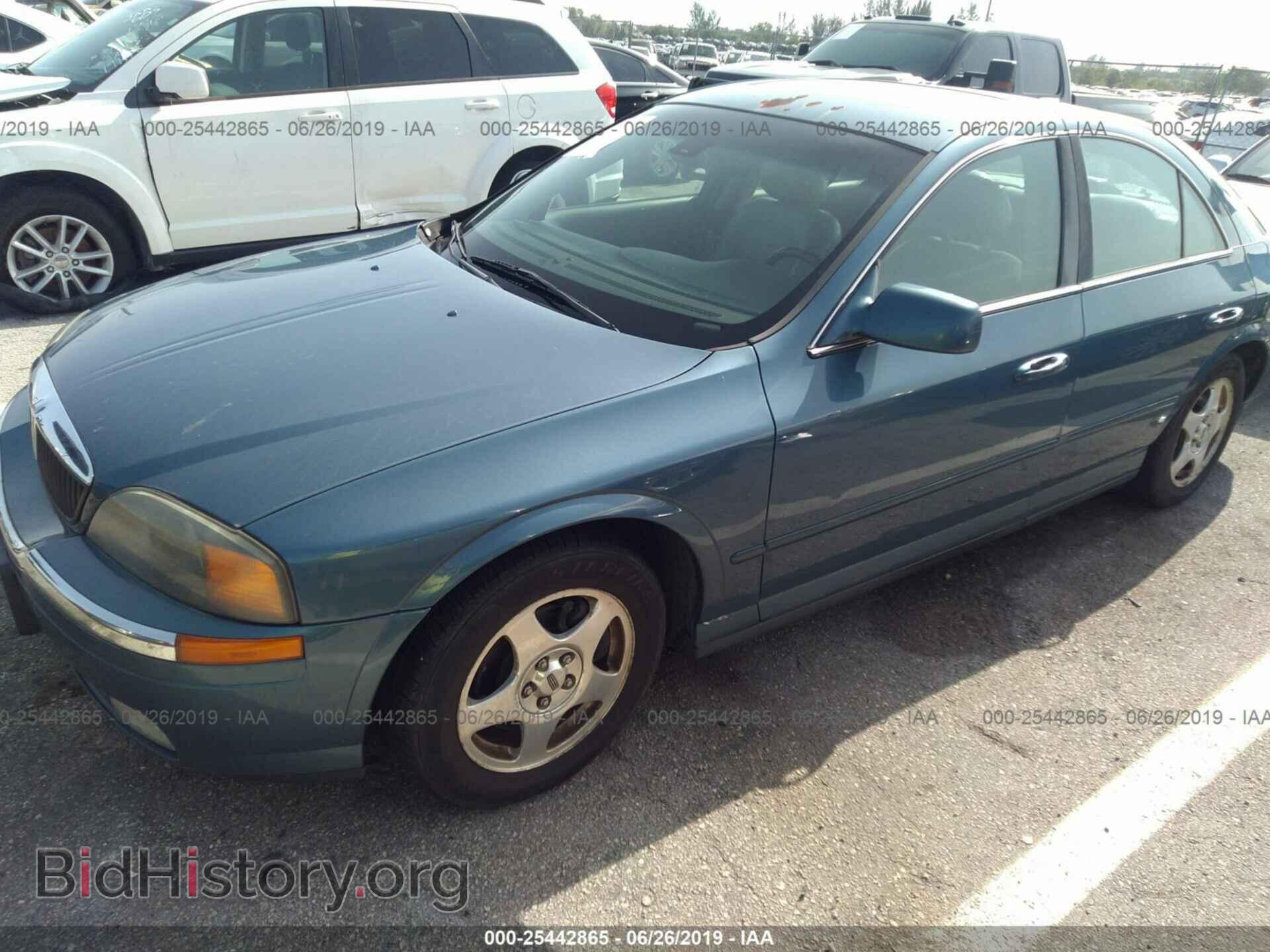 2002 LINCOLN LS - VIN: 1LNHM87A42Y659199 - Фото 2