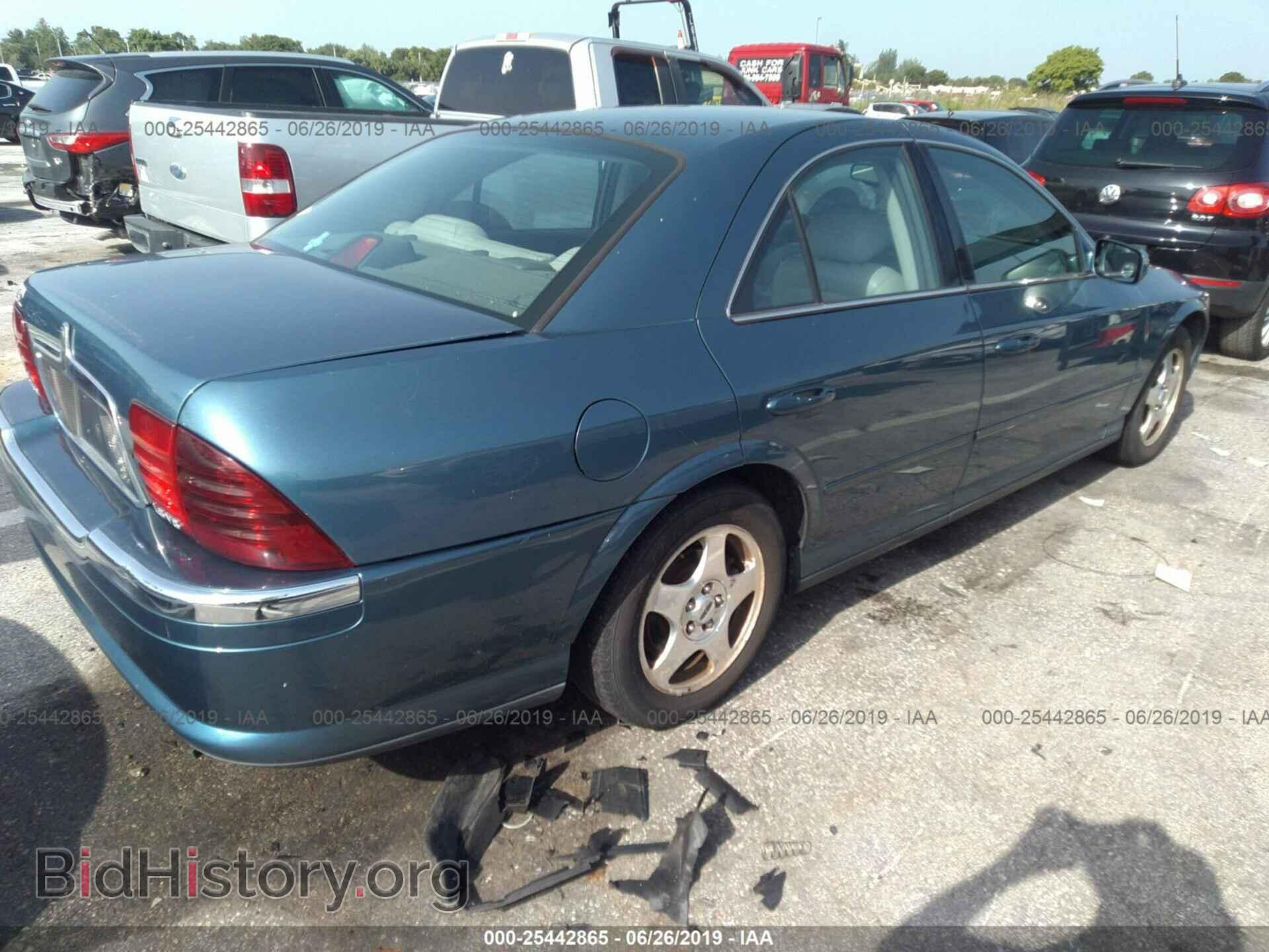 2002 LINCOLN LS - VIN: 1LNHM87A42Y659199 - Фото 4