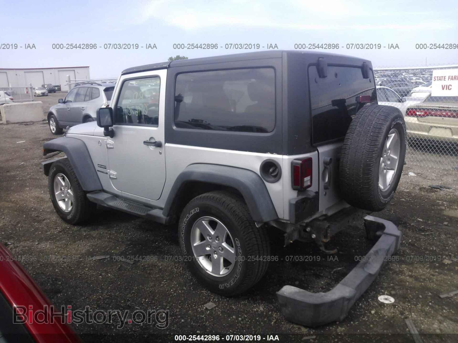 2012 JEEP WRANGLER - VIN: 1C4AJWAG9CL201737 - Фото 3