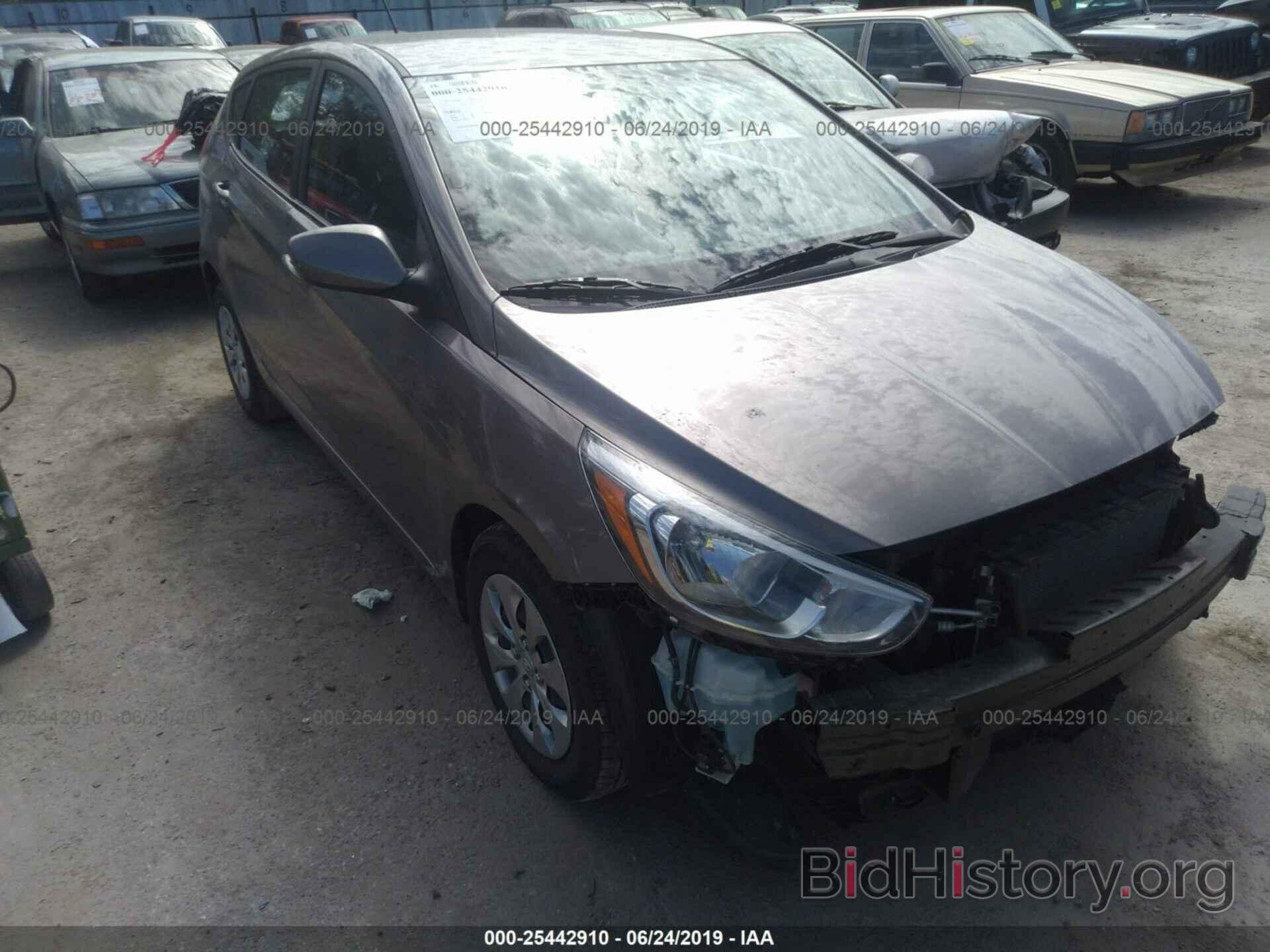 Photo KMHCT5AE4HU359461 - HYUNDAI ACCENT 2017