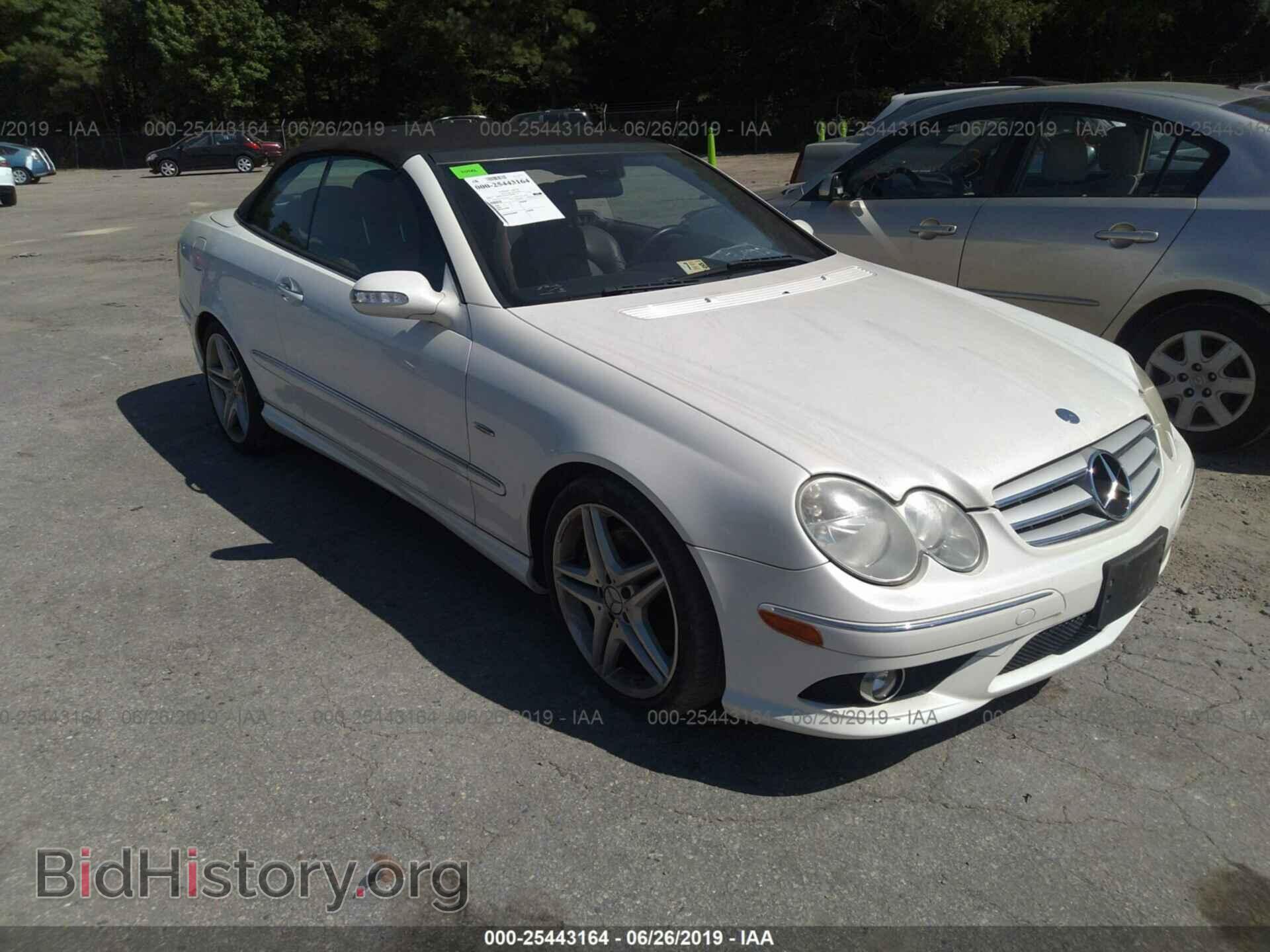 Photo WDBTK56F79T105225 - MERCEDES-BENZ CLK-CLASS 2009