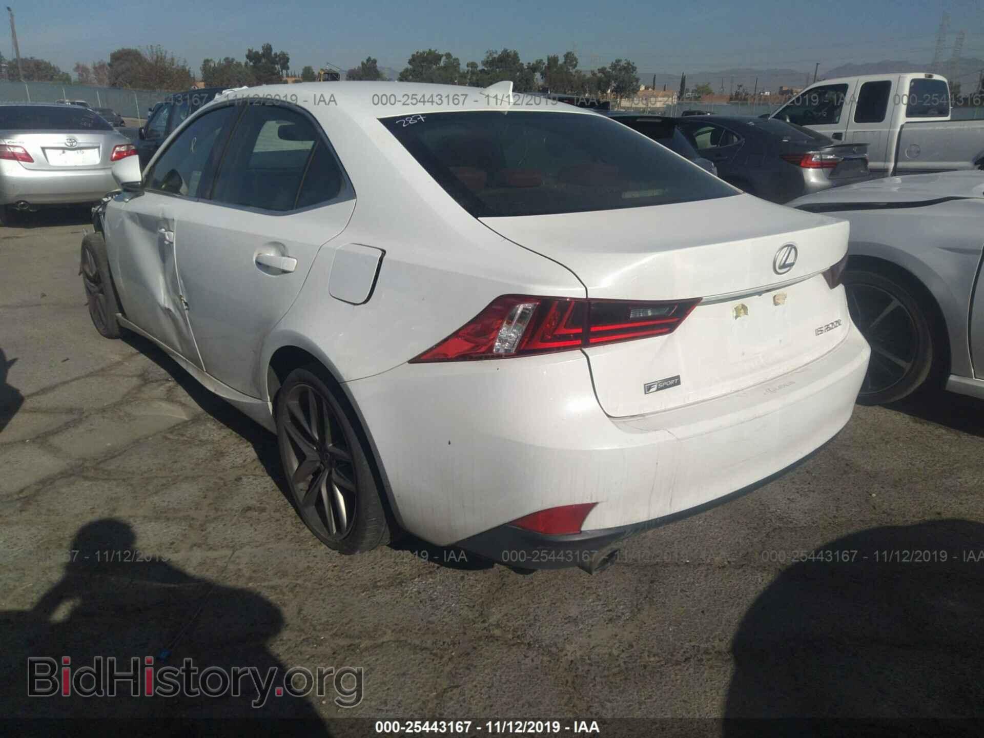 2016 LEXUS IS - VIN: JTHBA1D28G5032245 - Фото 3