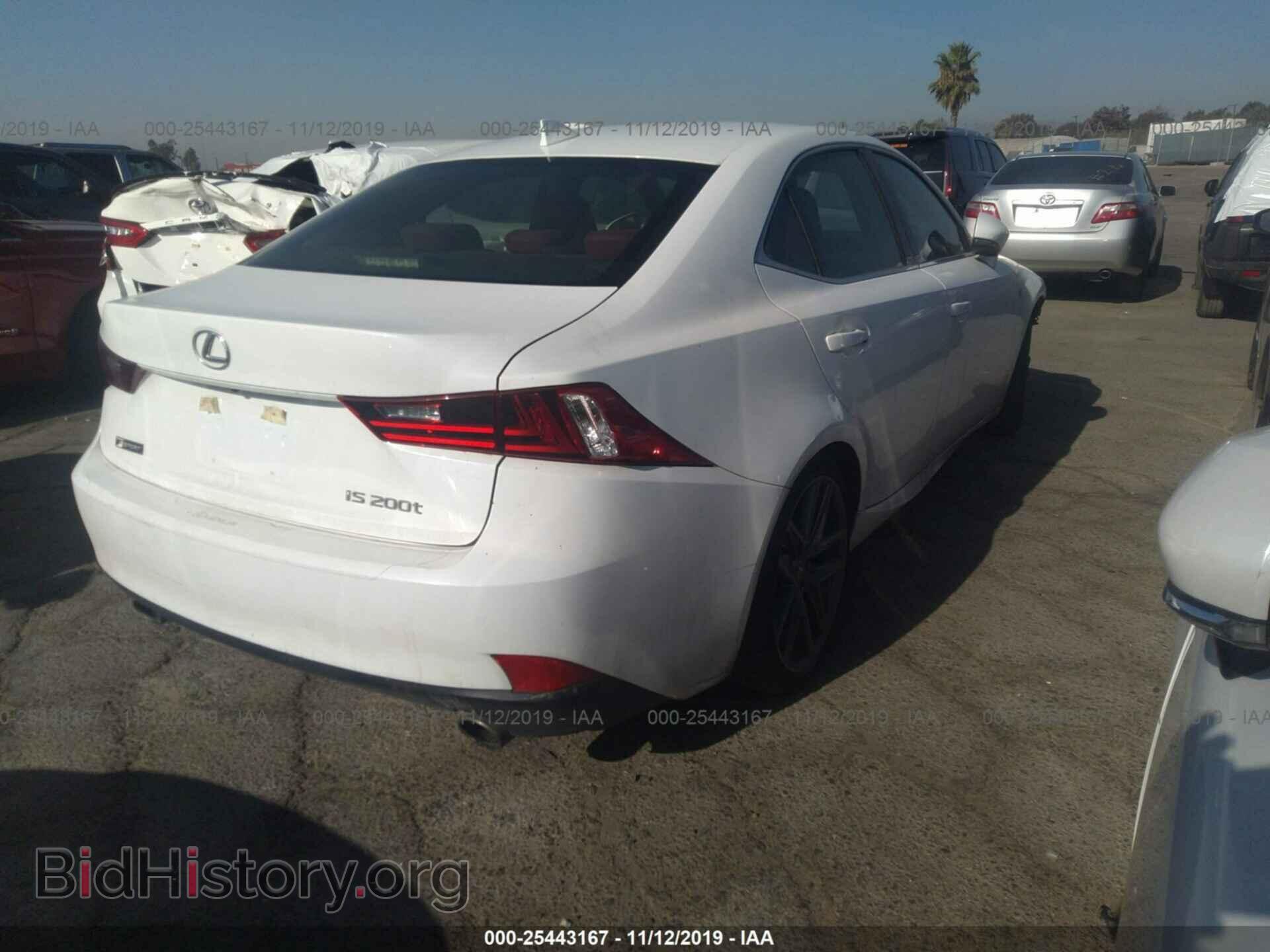 2016 LEXUS IS - VIN: JTHBA1D28G5032245 - Фото 4